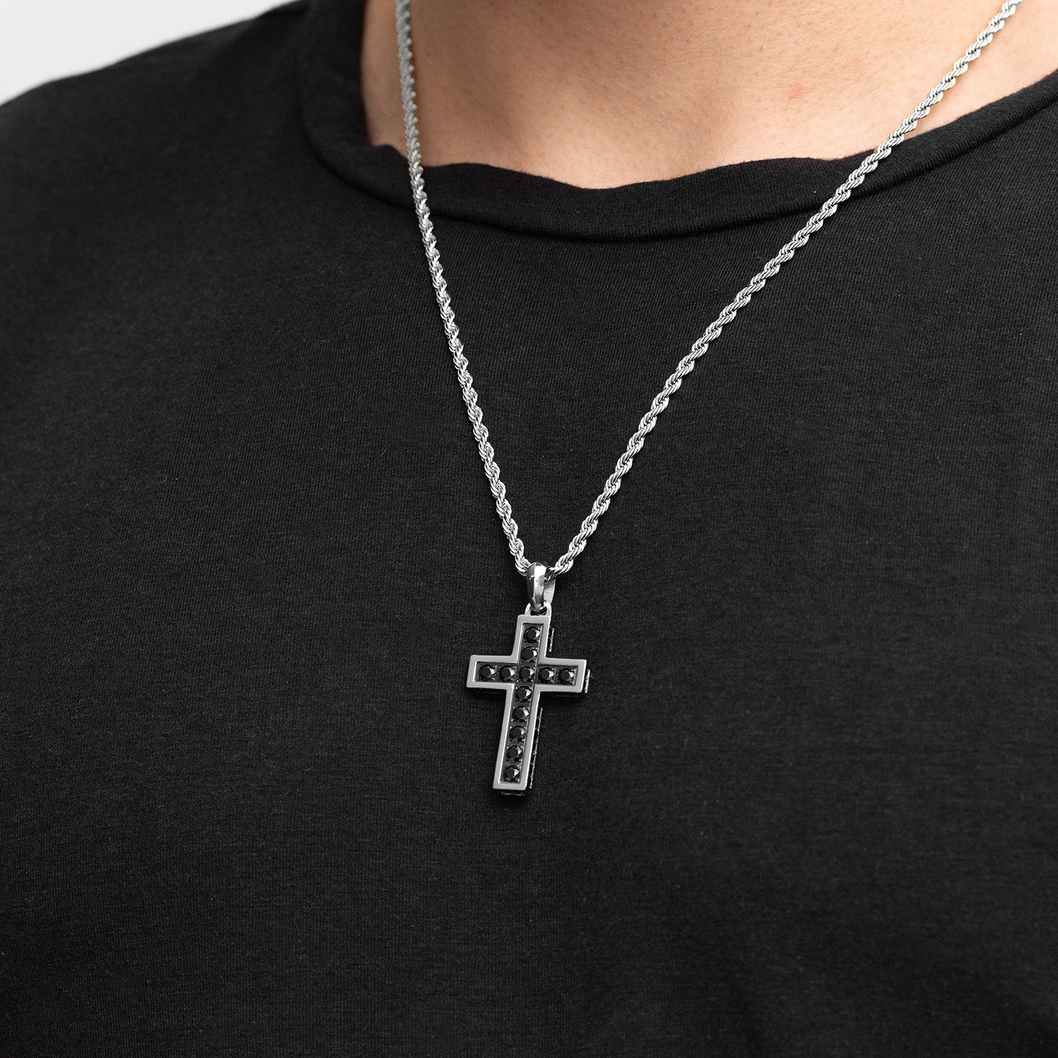 Crystal Cross Pendant