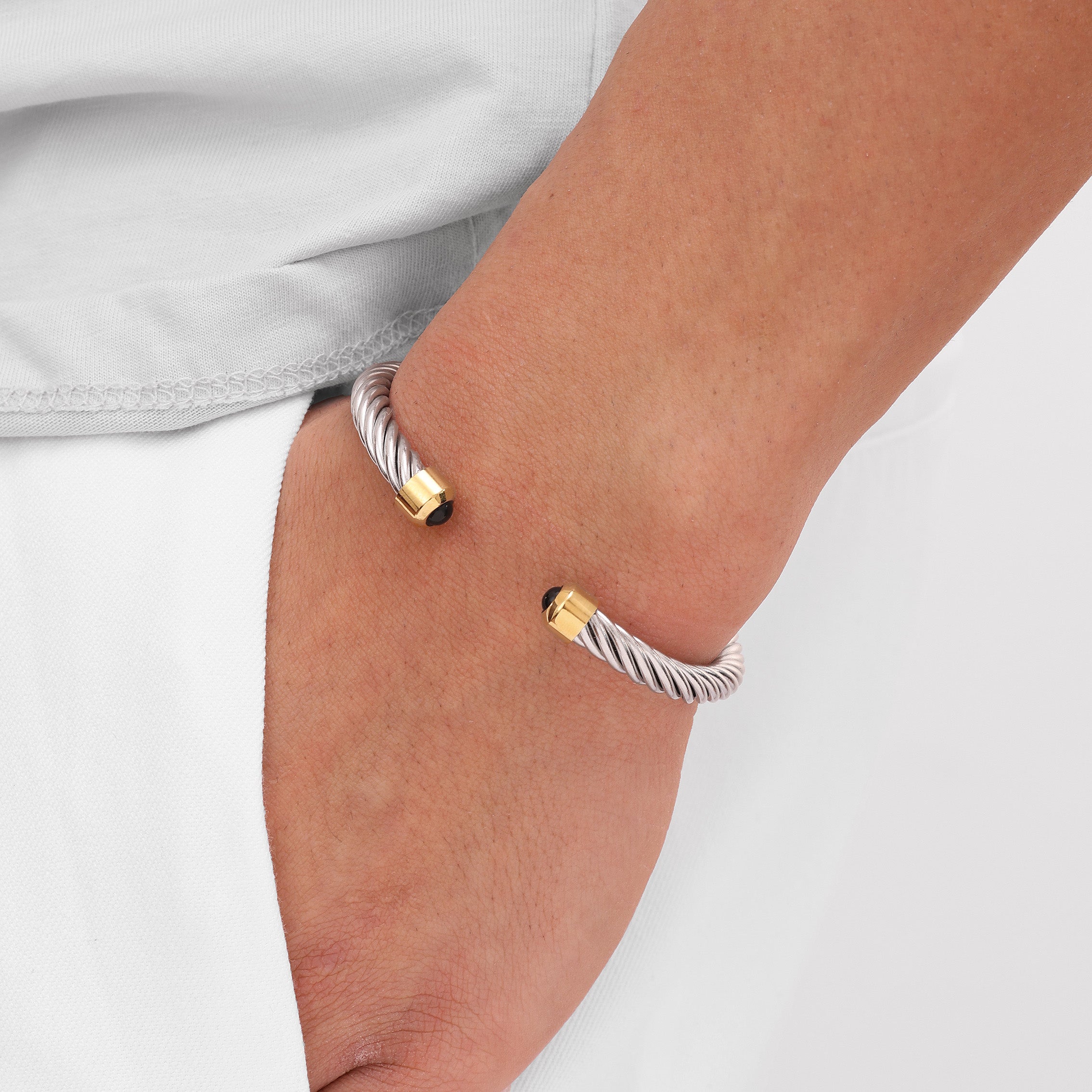 Twisted Cable Cuff