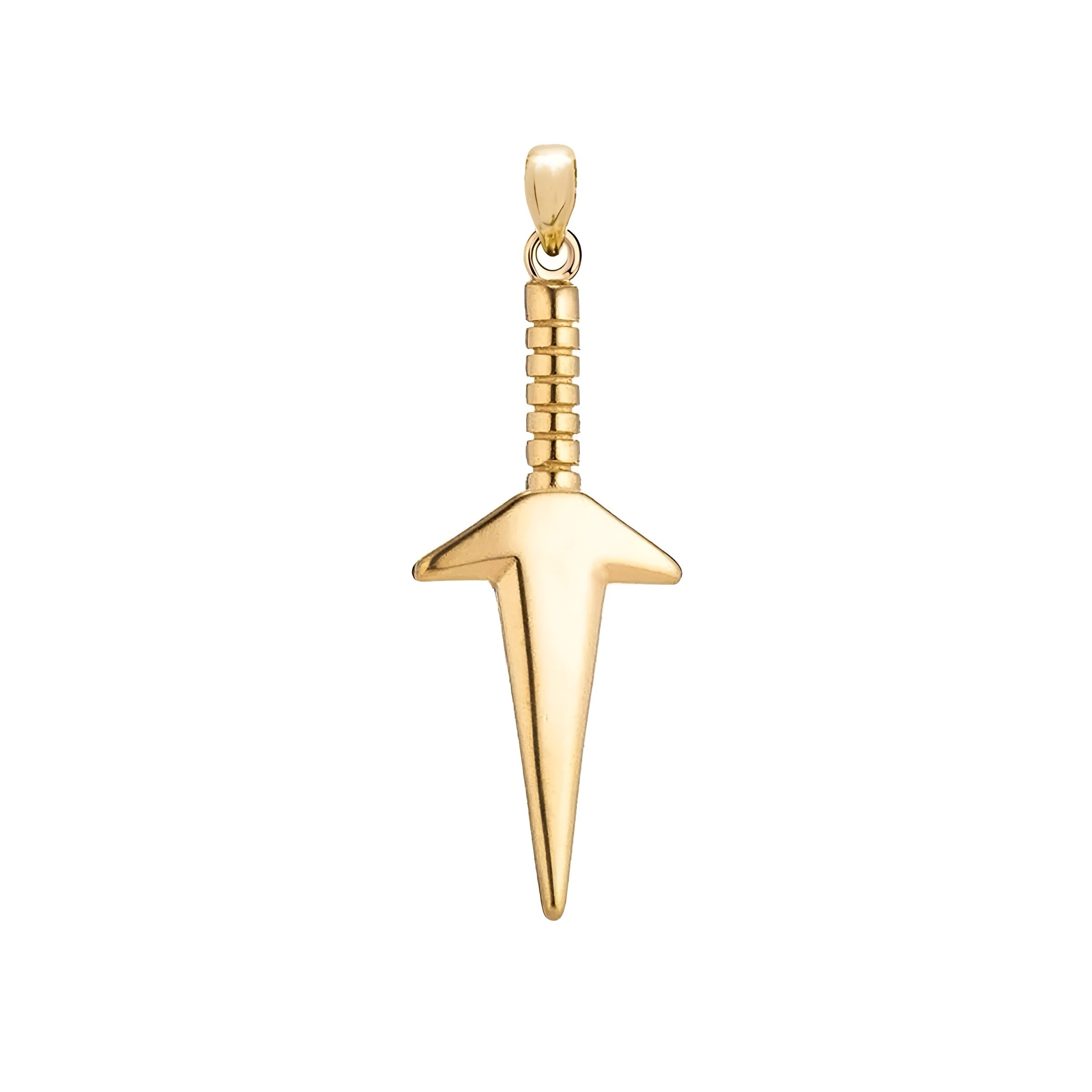 NINJA KNIFE PENDANT - GOLD