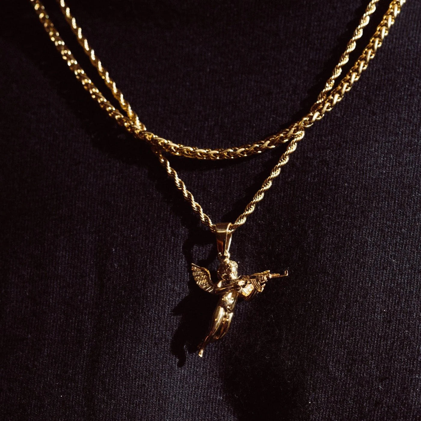 CUPID REVENGE PENDANT - GOLD