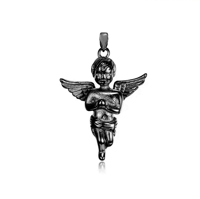 ANGEL PENDANT - BLACK - JULIVNO