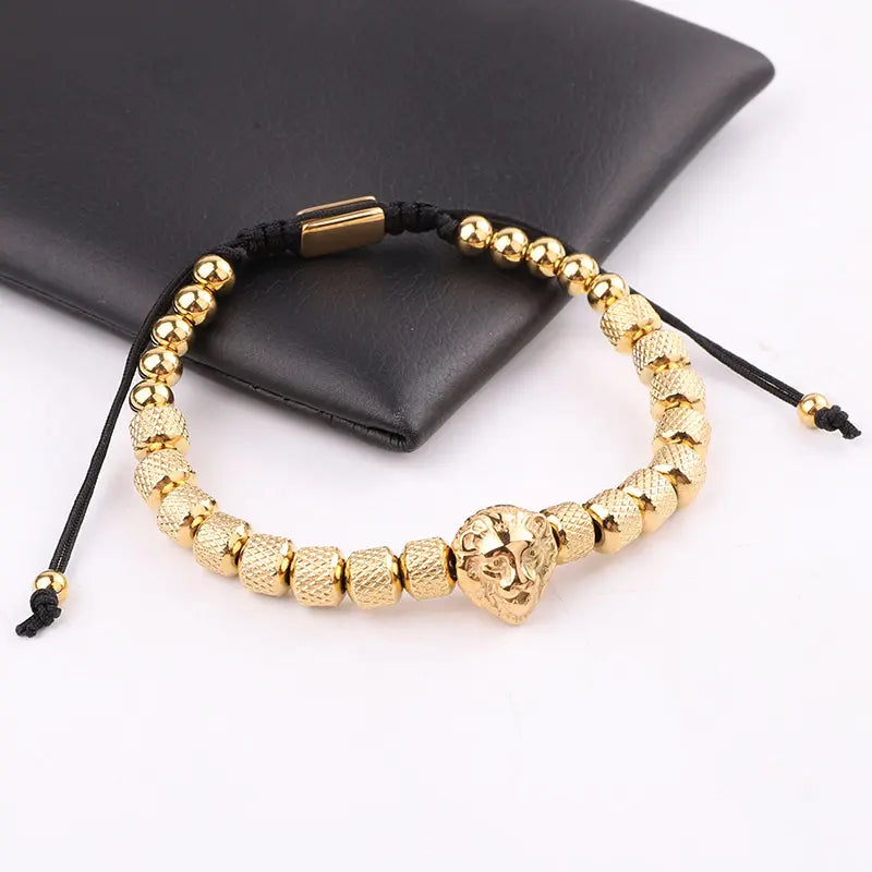 LION HEAD - GOLD - JULIVNO