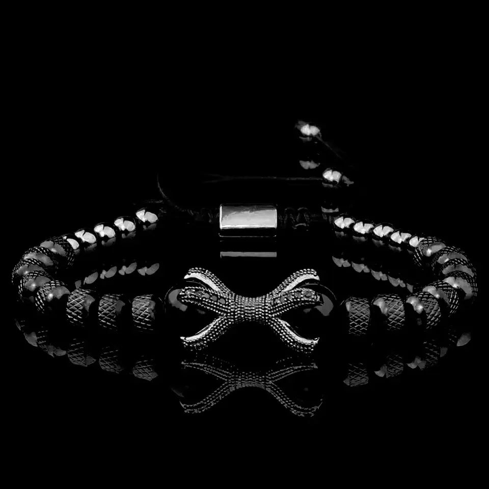 CLAW BRACELET - BLACK - JULIVNO