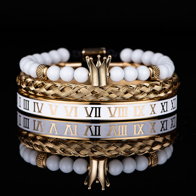 TRIO ROYAL - WHITE/GOLD - JULIVNO