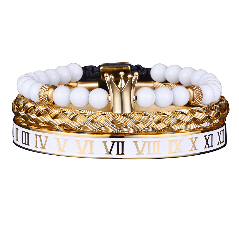 TRIO ROYAL - WHITE/GOLD - JULIVNO