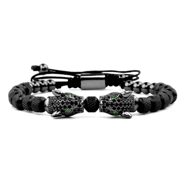 DOUBLE LEOPARD - BLACK