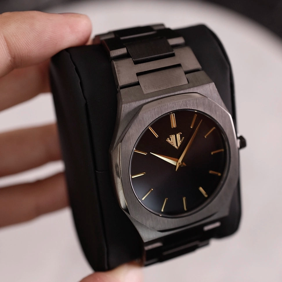 RELOJ JULIVNO - NEGRO CLARO