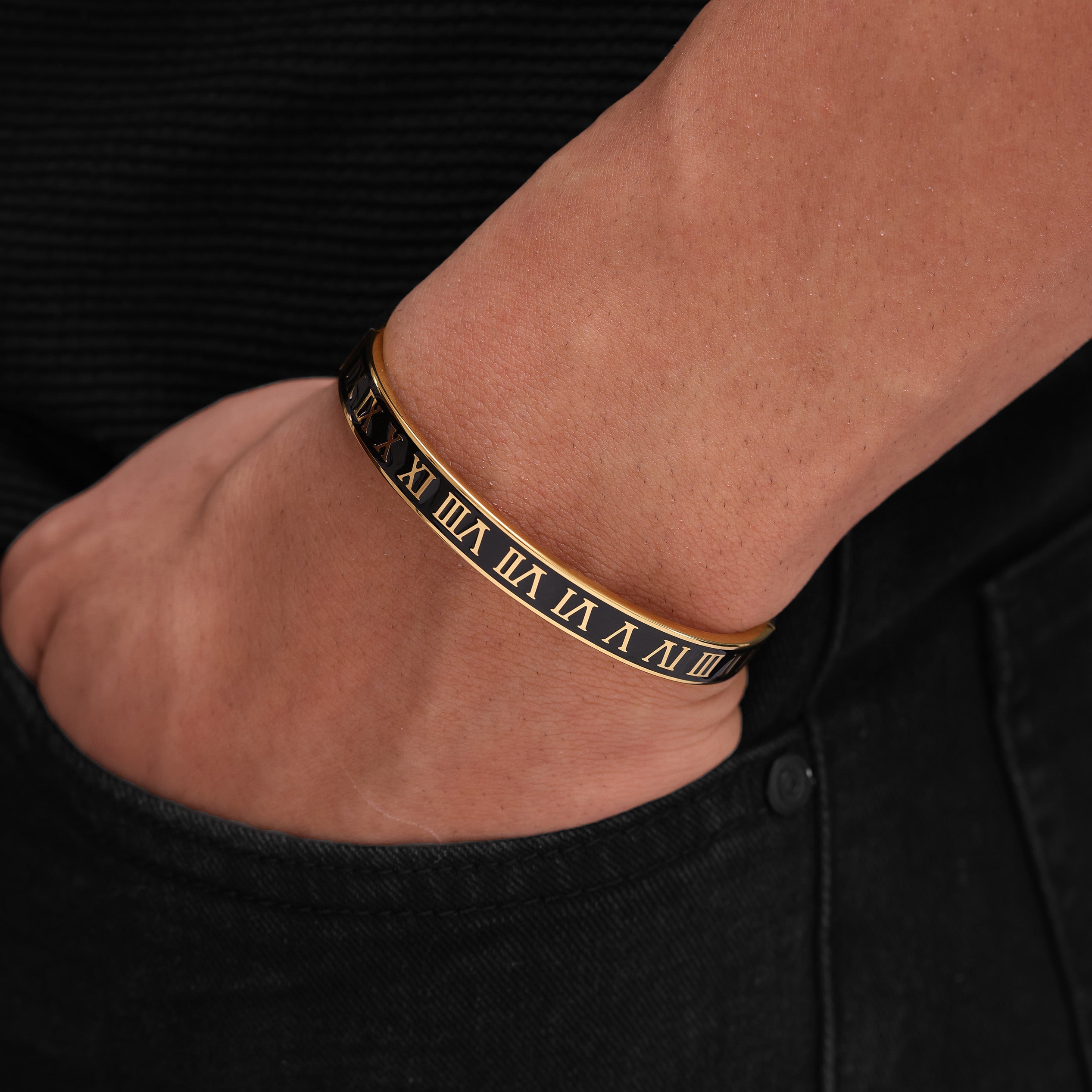 Roman Bangle Bracelet