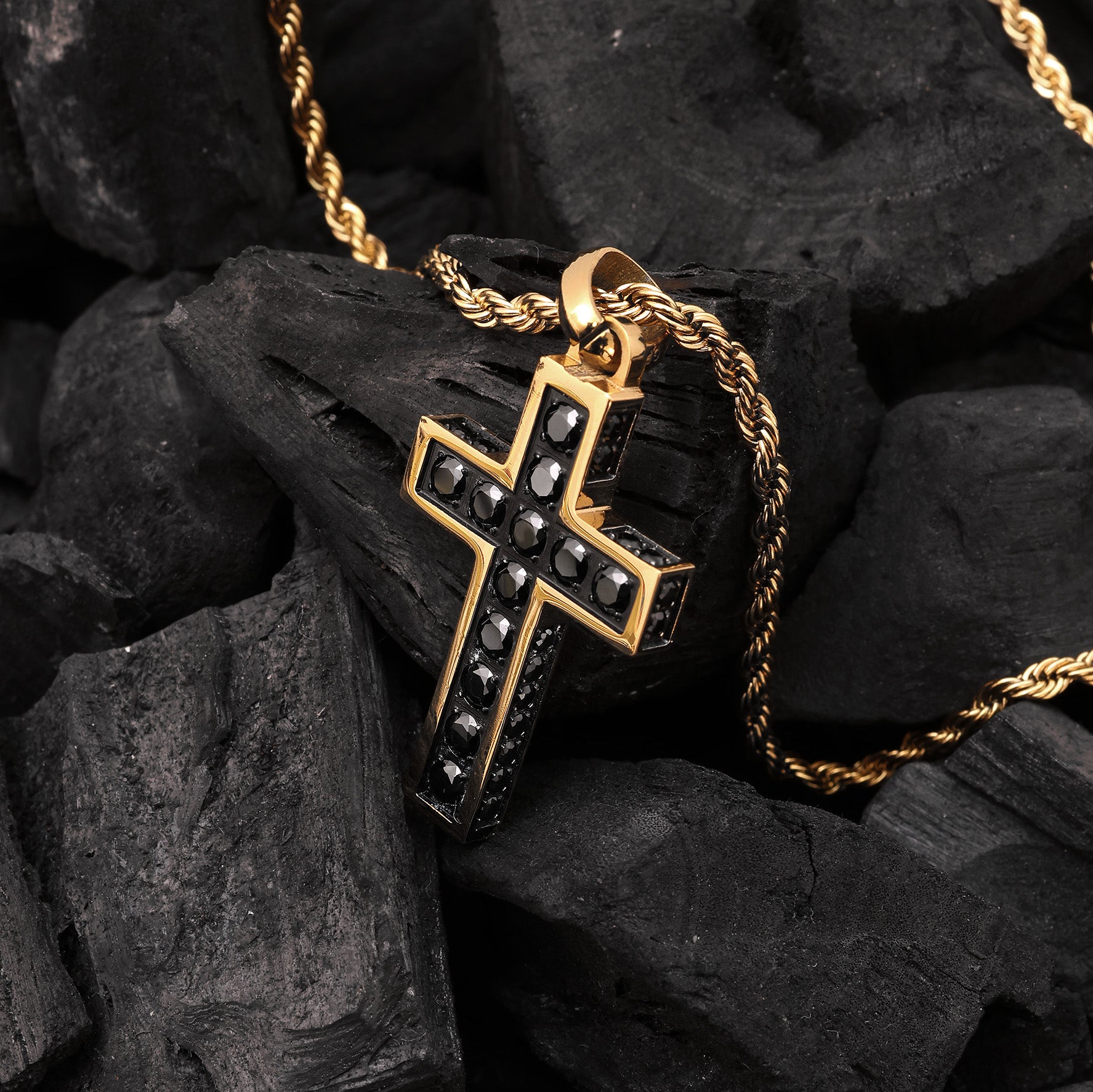 Crystal Cross Pendant