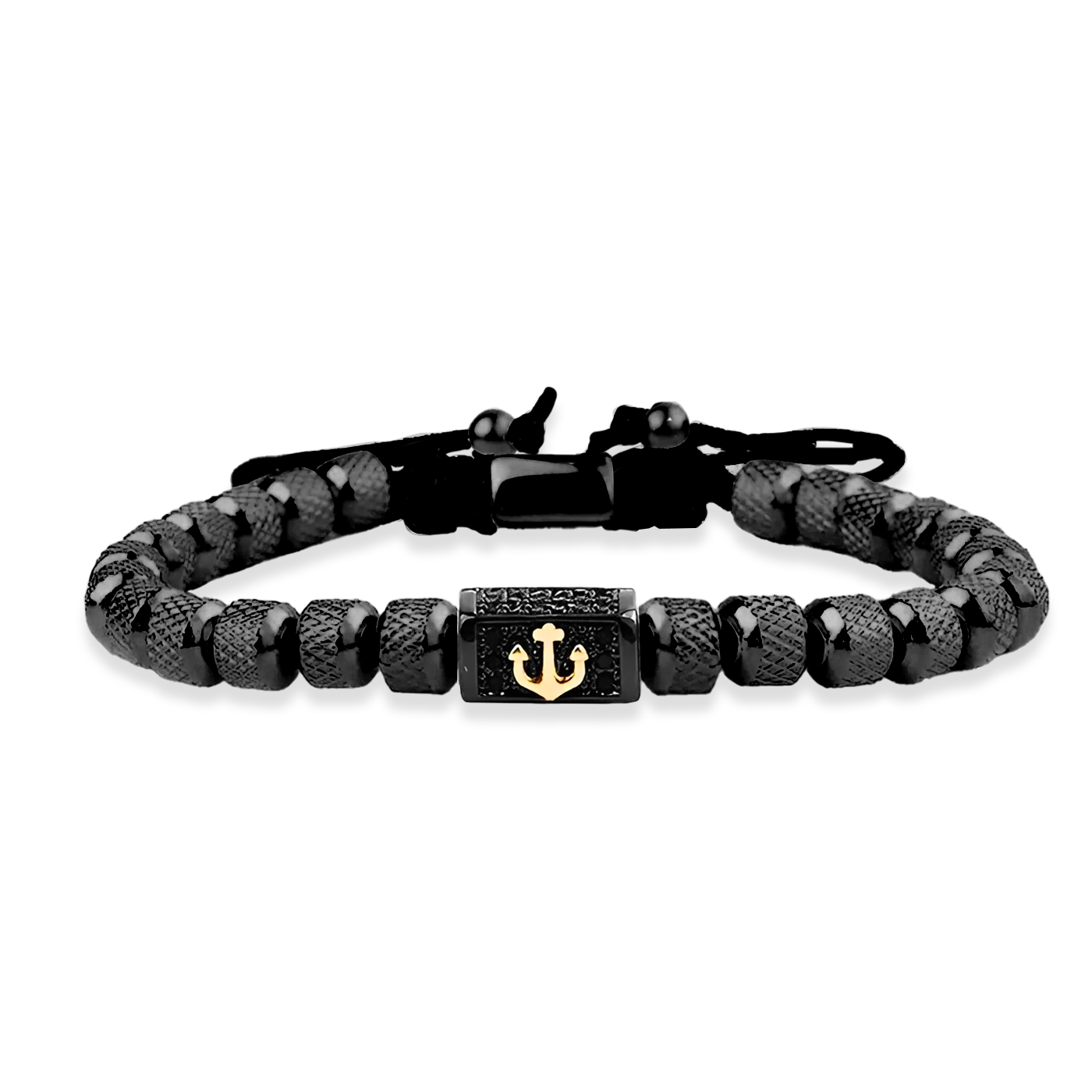 ANCHOR BRACELET - BLACK