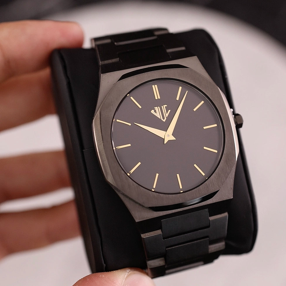 RELOJ JULIVNO - NEGRO CLARO