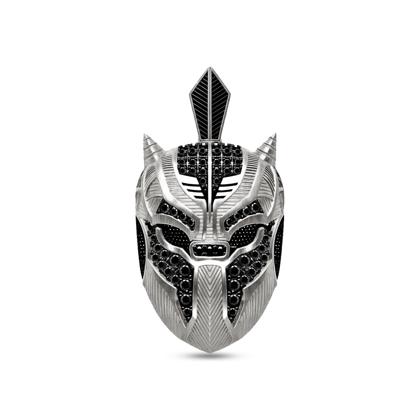 PANTHER PENDANT - WHITE GOLD (30𝘮𝘮)