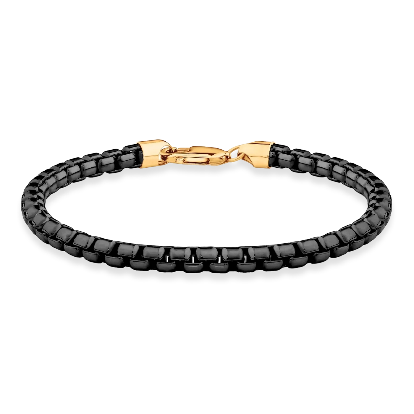 BOX BRACELET - BLACK (5𝘮𝘮)