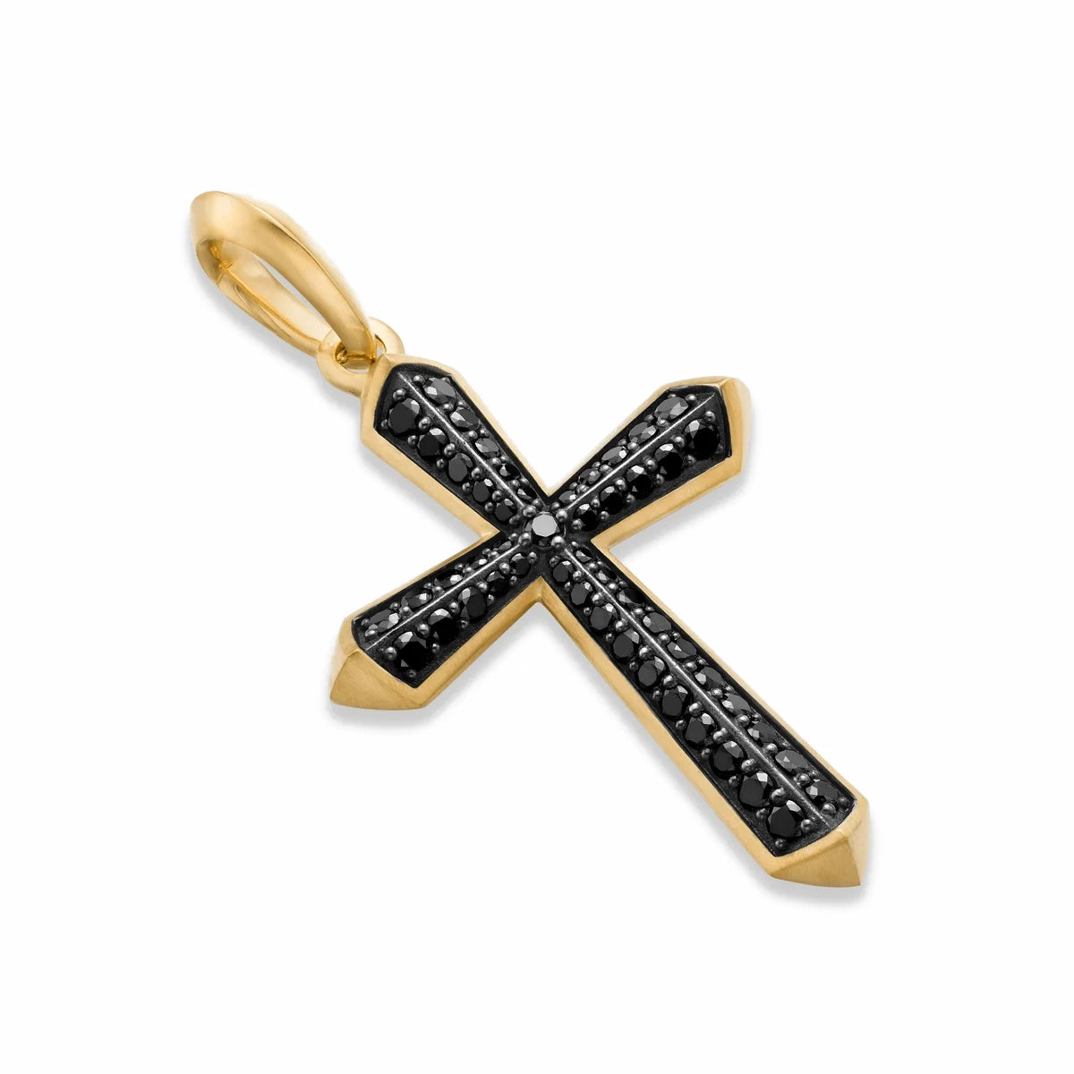 ROMAN CROSS PENDANT - GOLD (40𝘮𝘮)