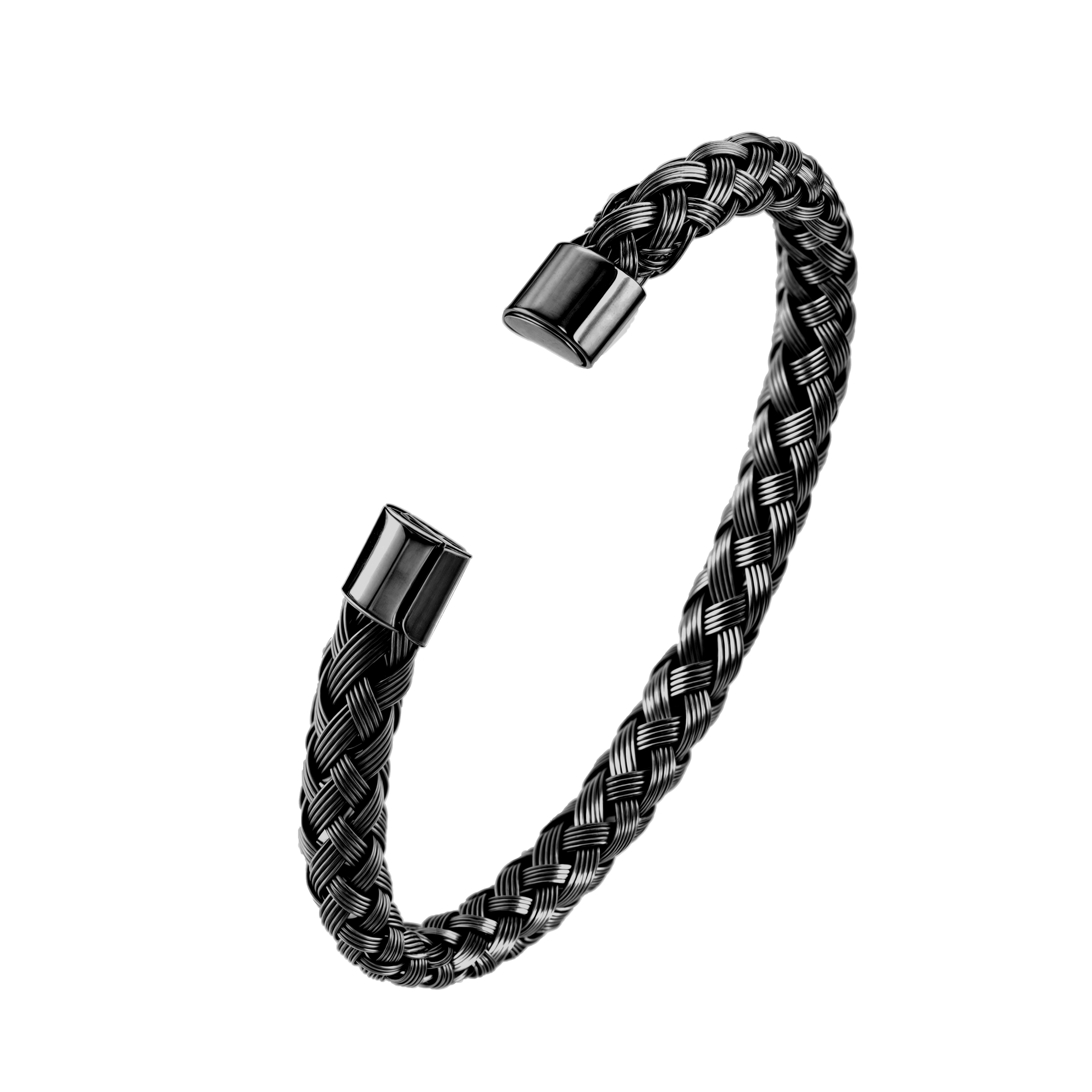 CABLE CUFF - BLACK