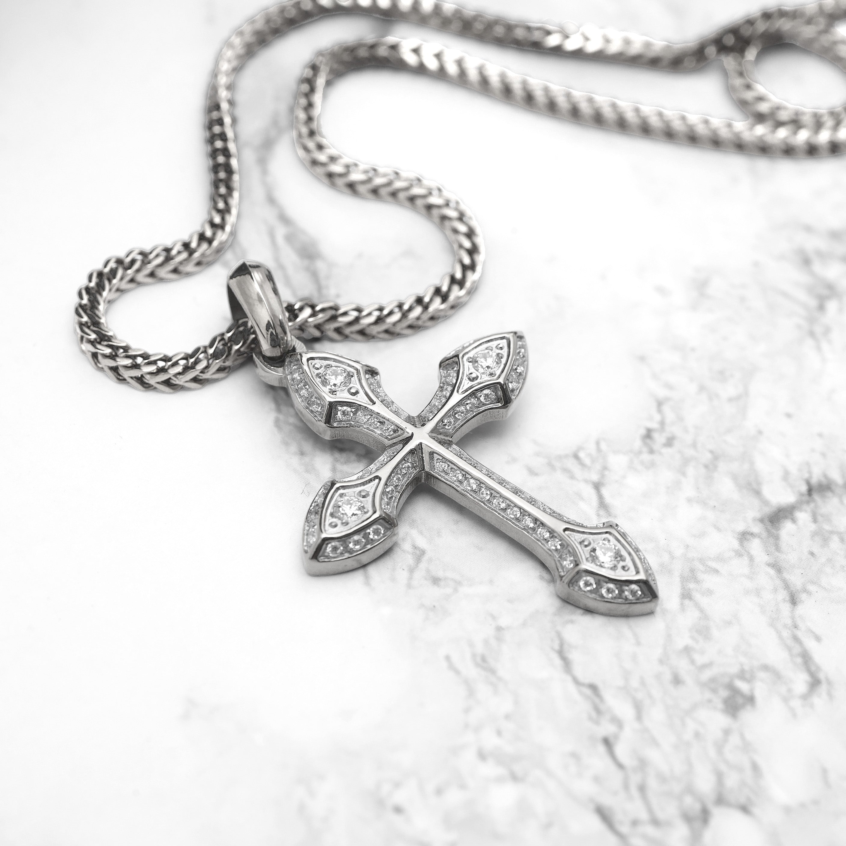 Diamond Cross Pendant