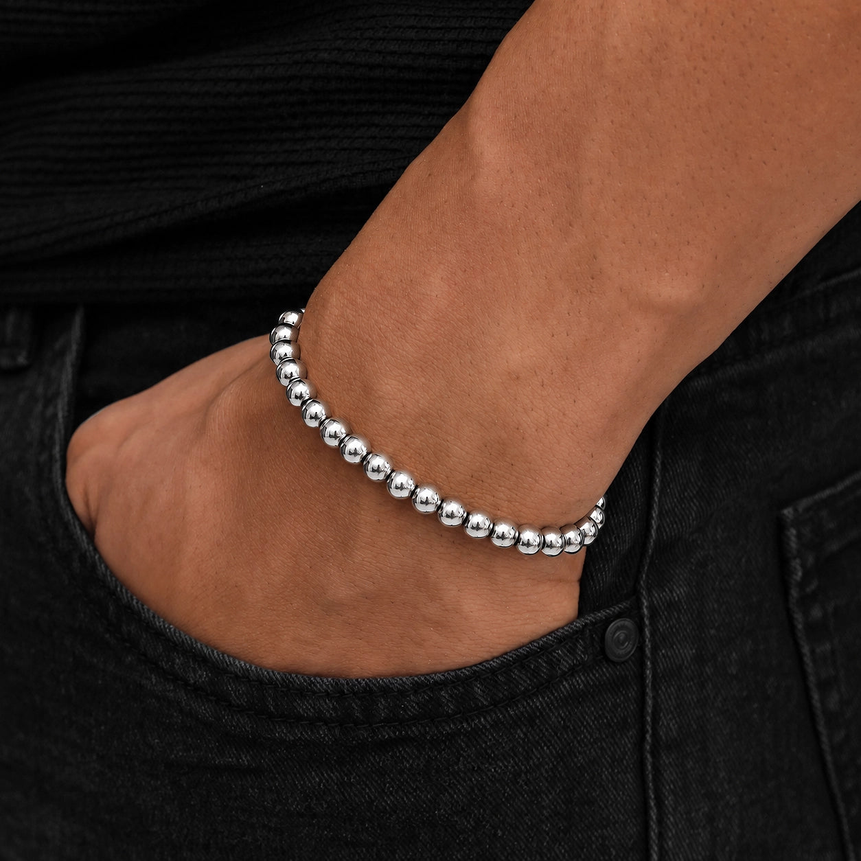 Metal Beads Bracelet