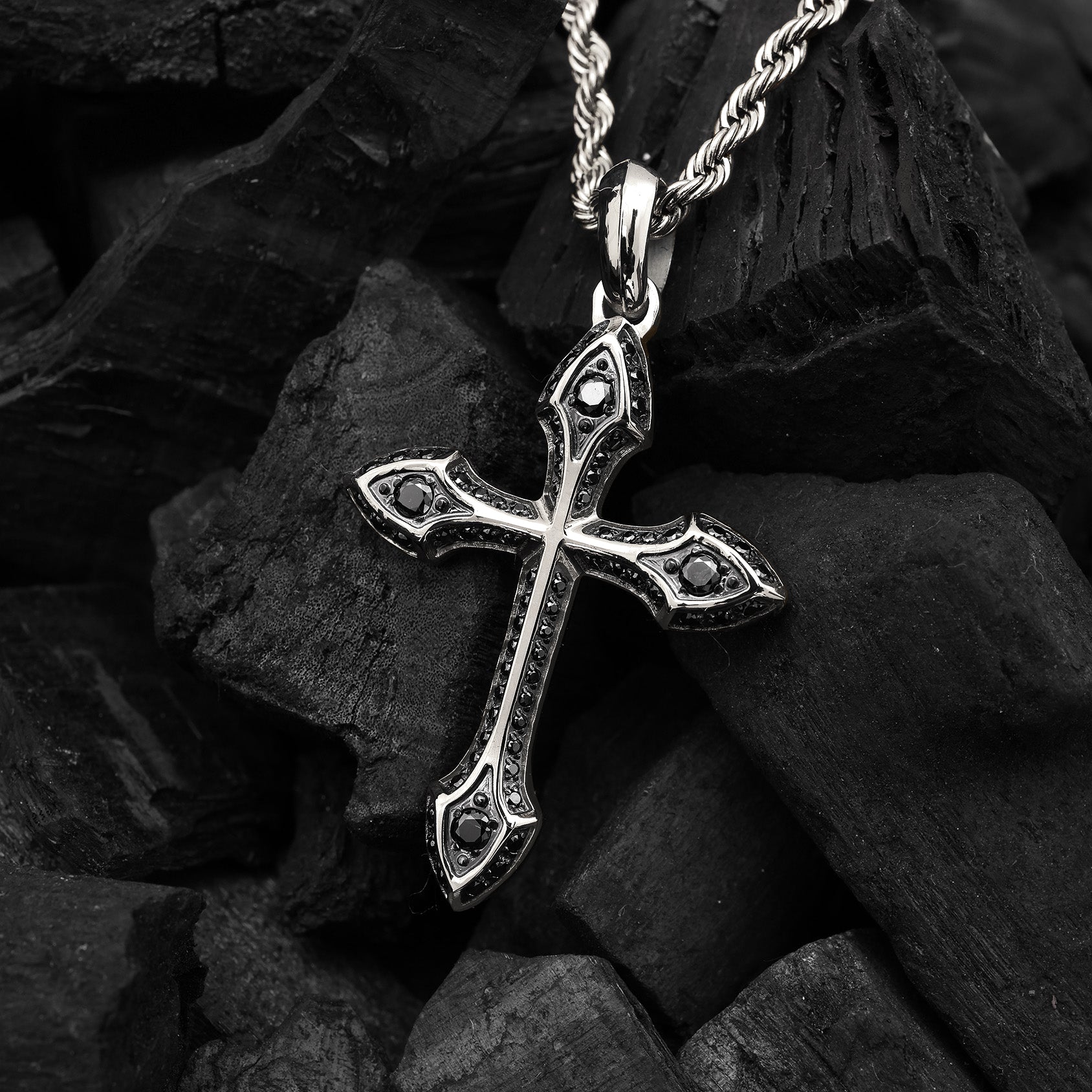 Diamond Cross Pendant