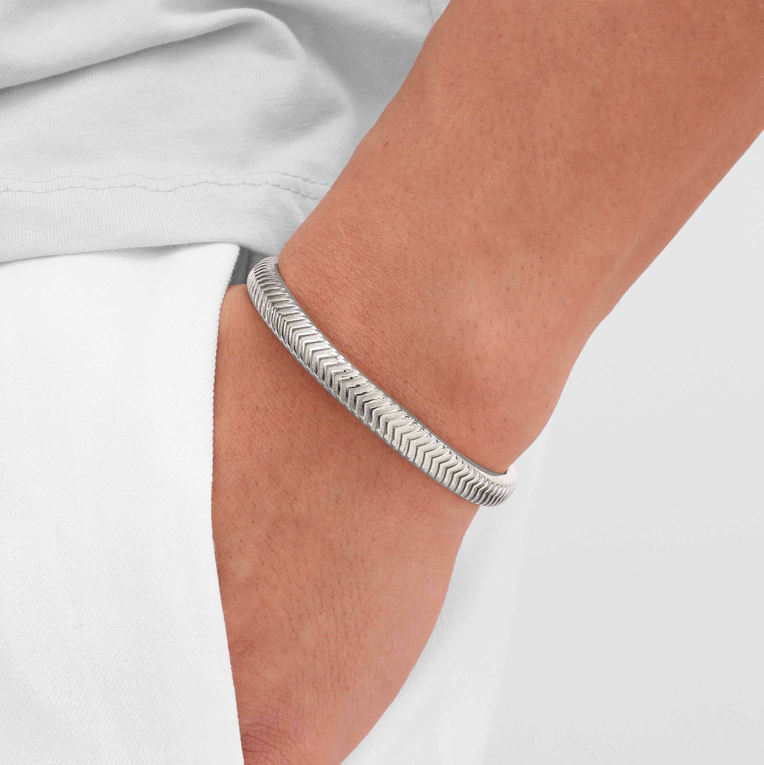 Chevron Cuff Bracelet