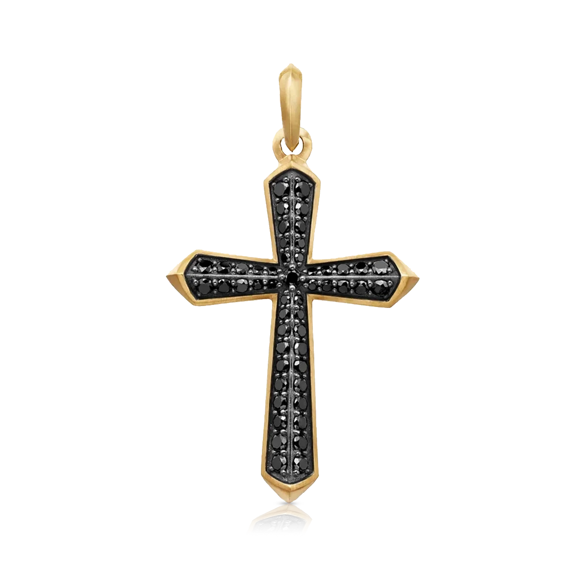 ROMAN CROSS PENDANT - GOLD (40𝘮𝘮)