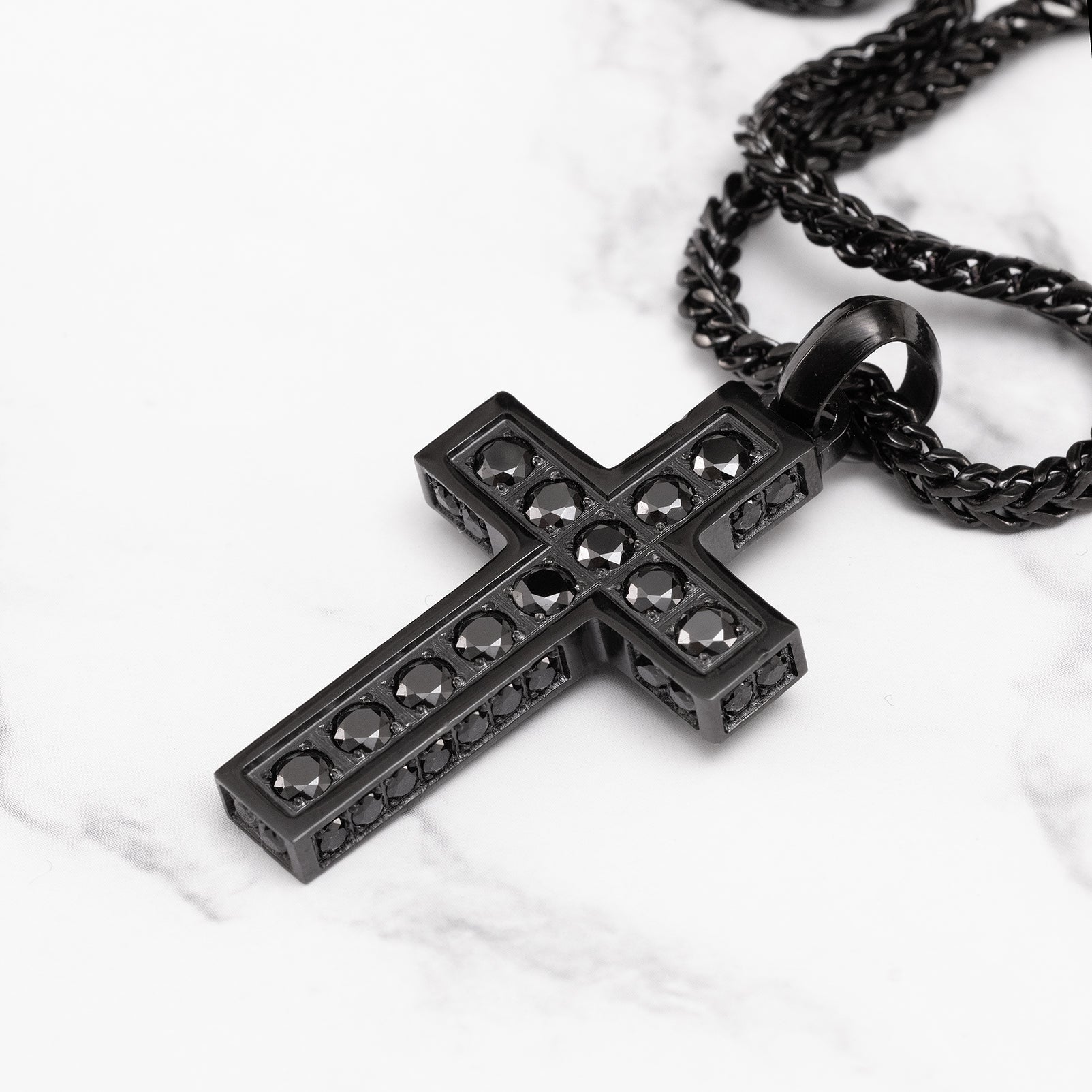 Crystal Cross Pendant