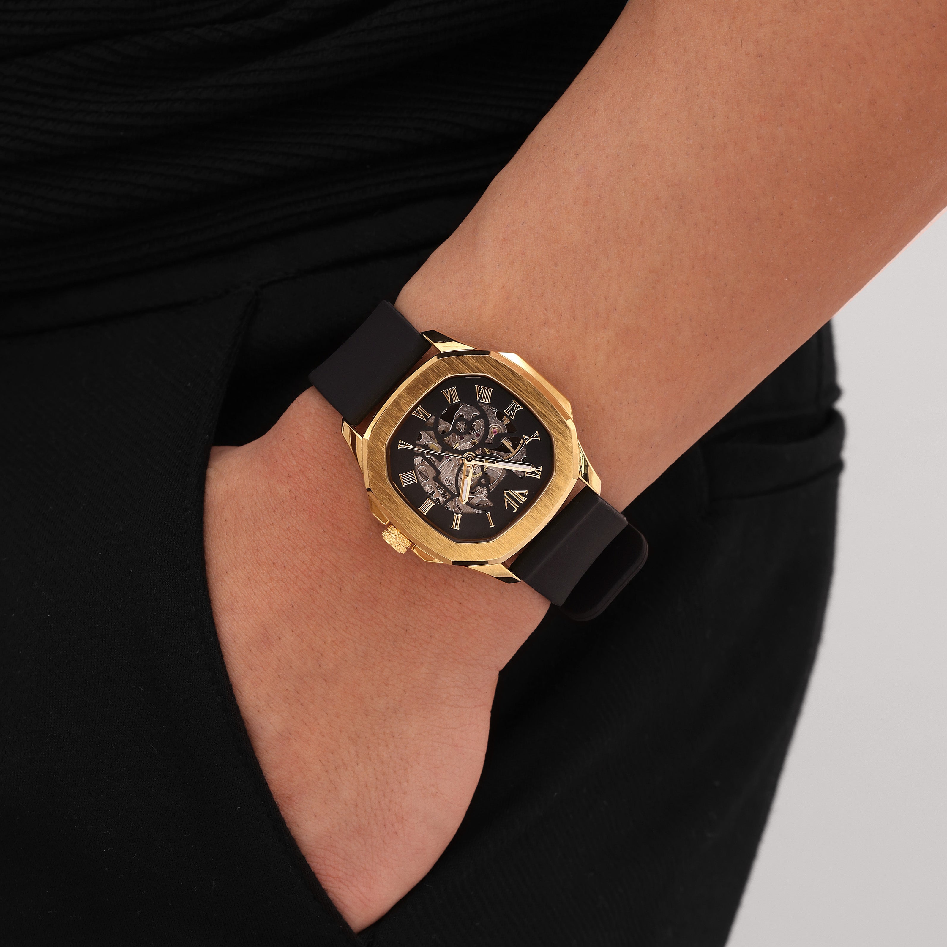 Julivno Skeleton Watch