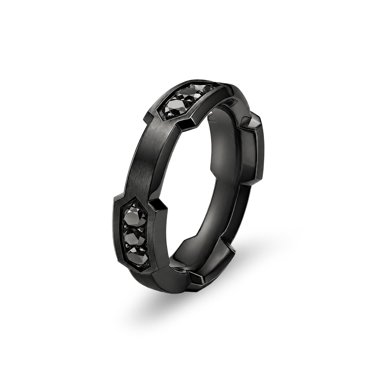 Diamond Hex Ring