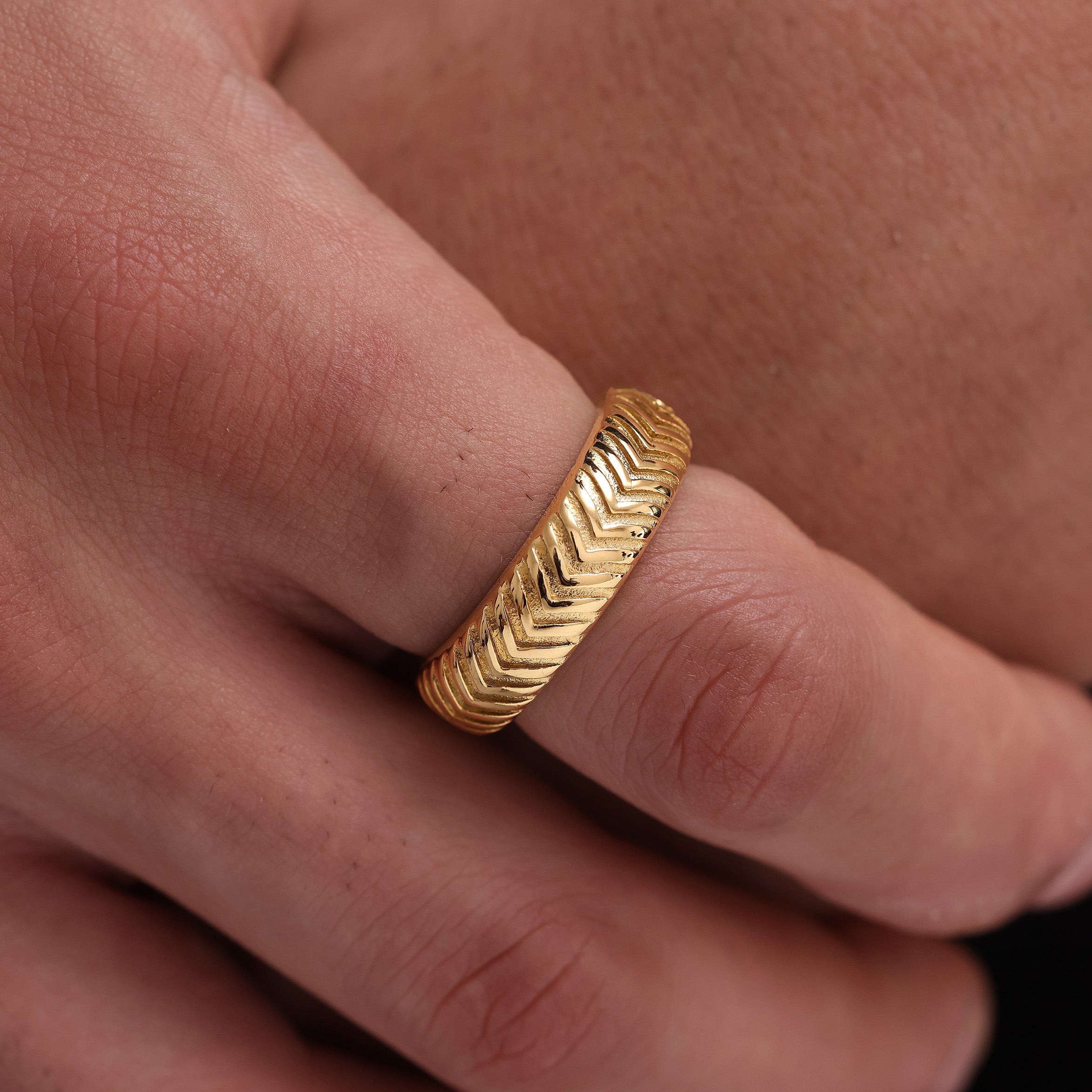 Chevron Ring