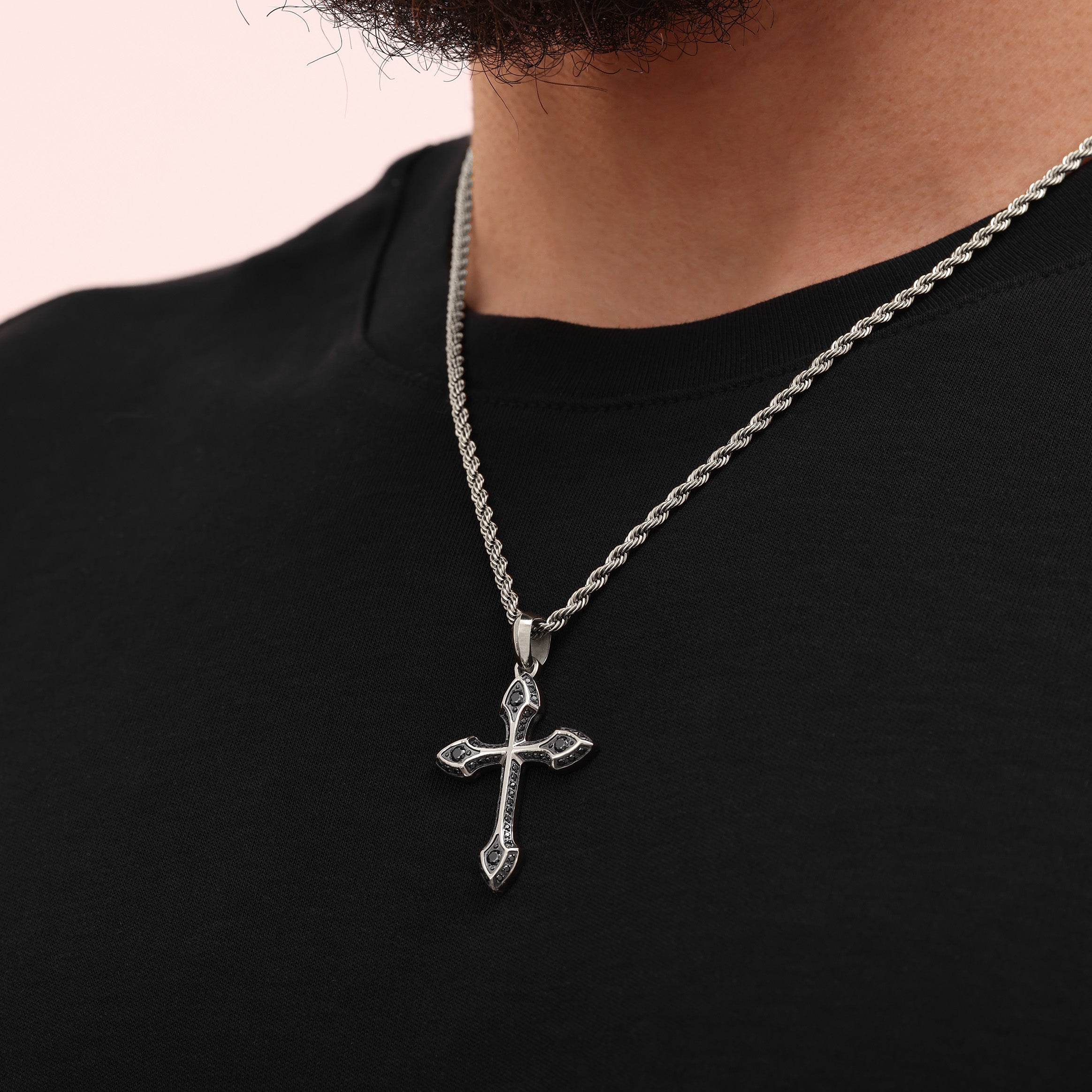 Diamond Cross Pendant