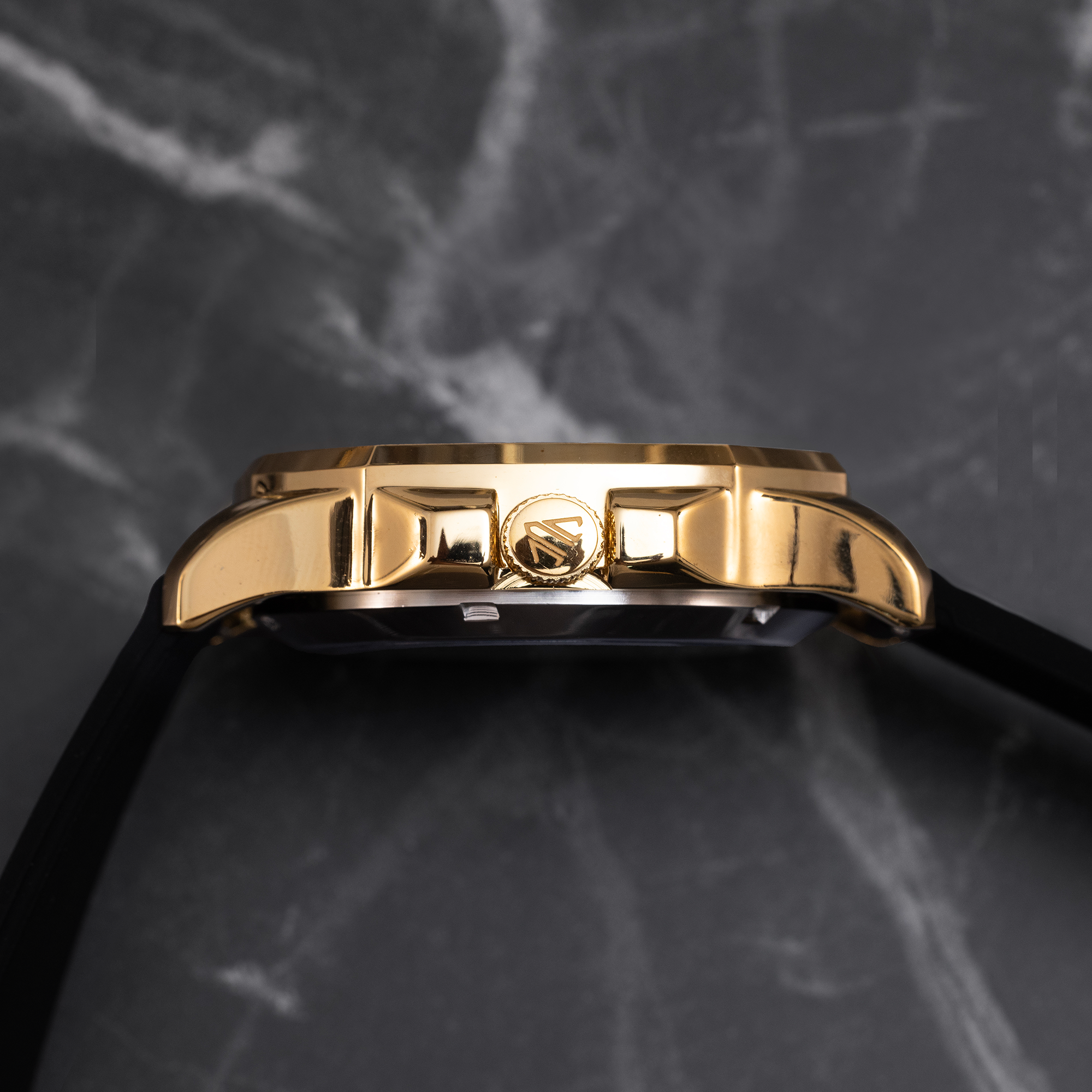 JULIVNO SKELETON WATCH - BLACK