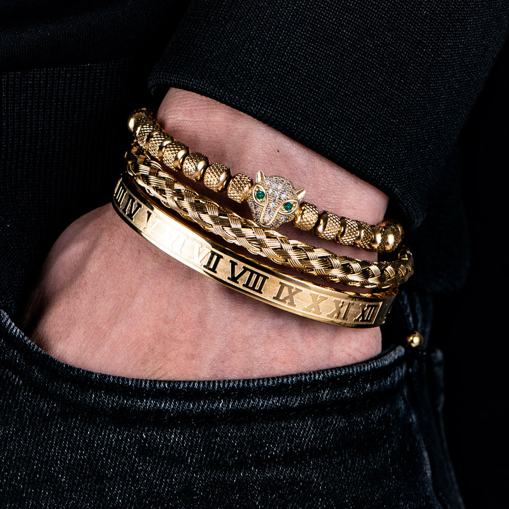 TRIO LEOPARD - GOLD - JULIVNO