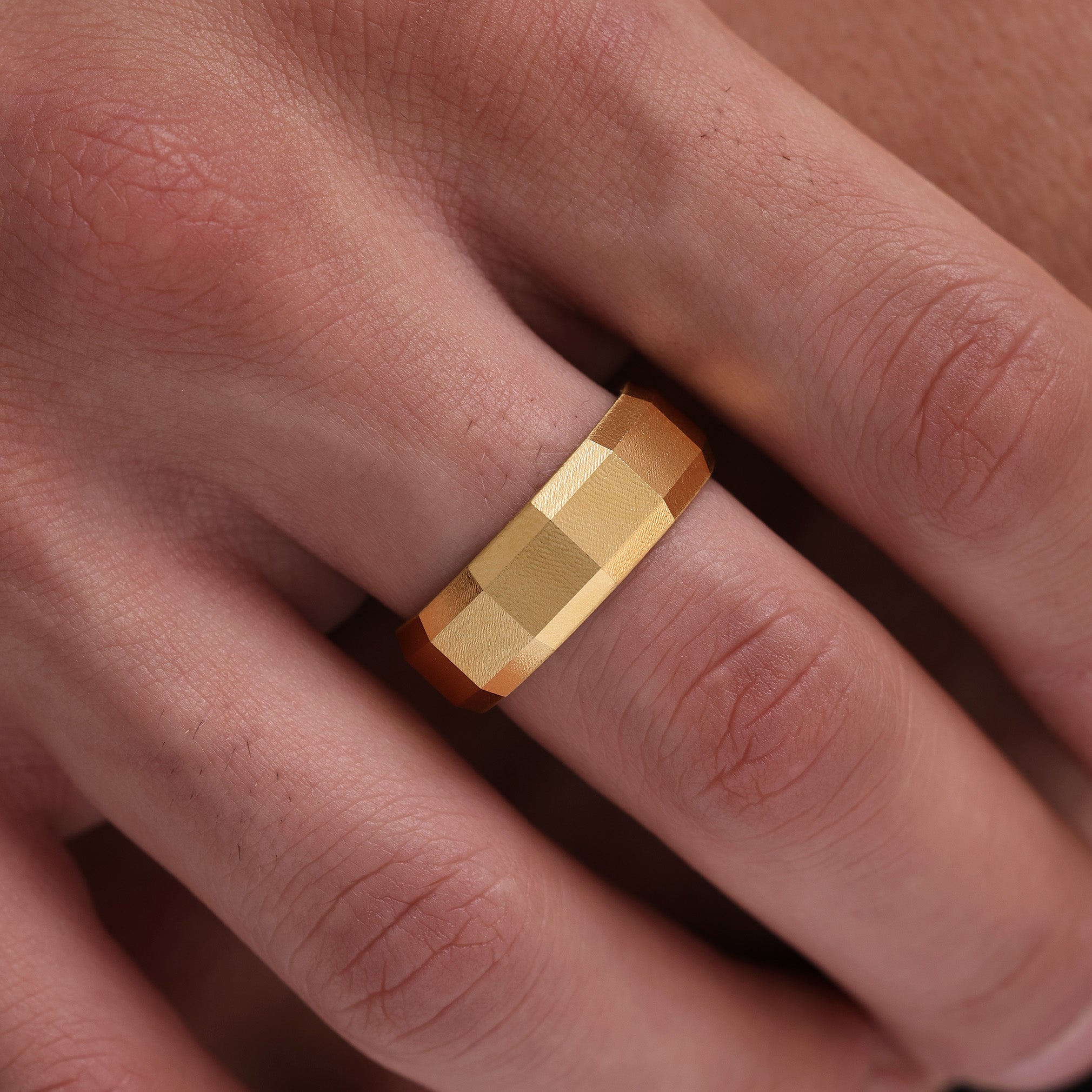 Faceted Ring