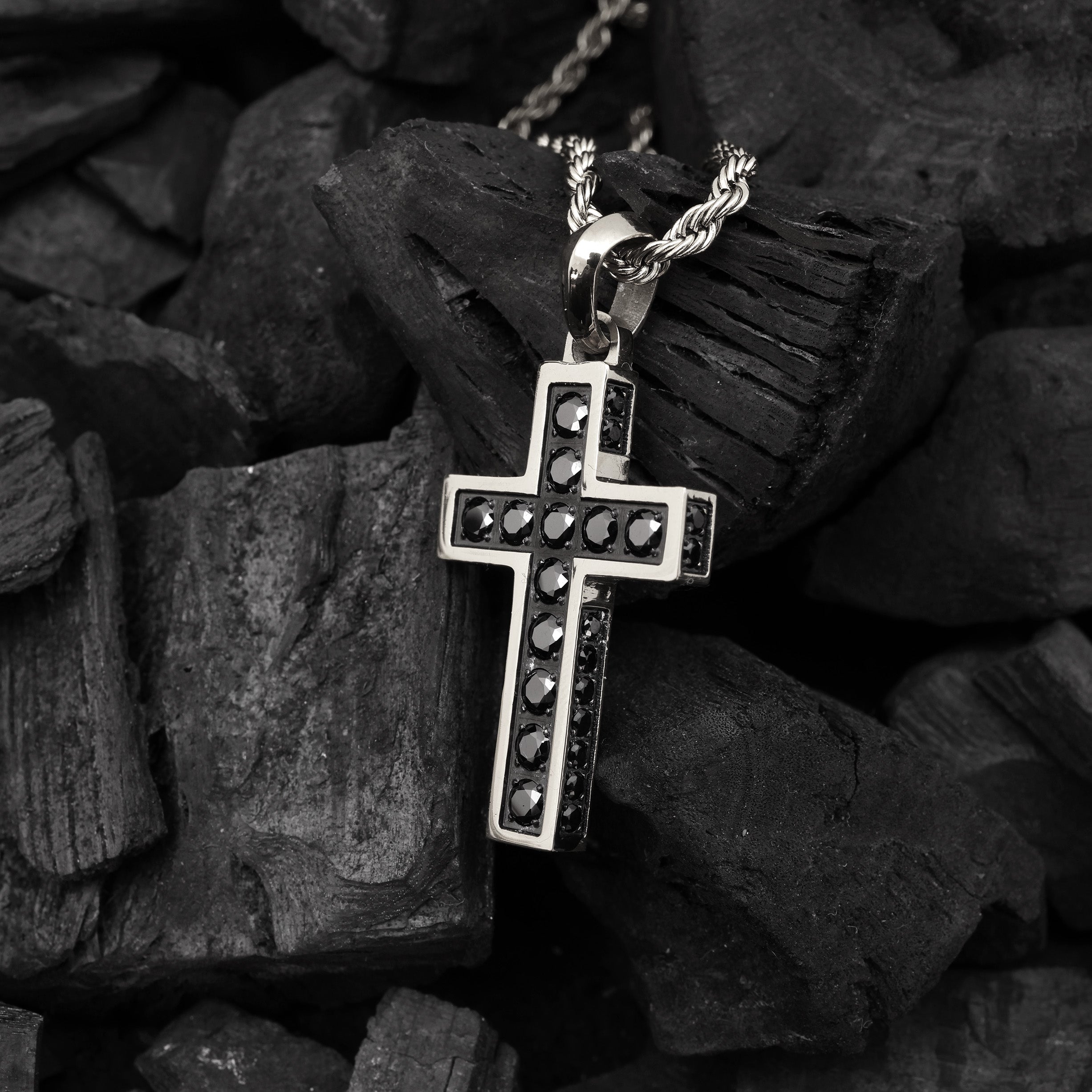 Crystal Cross Pendant
