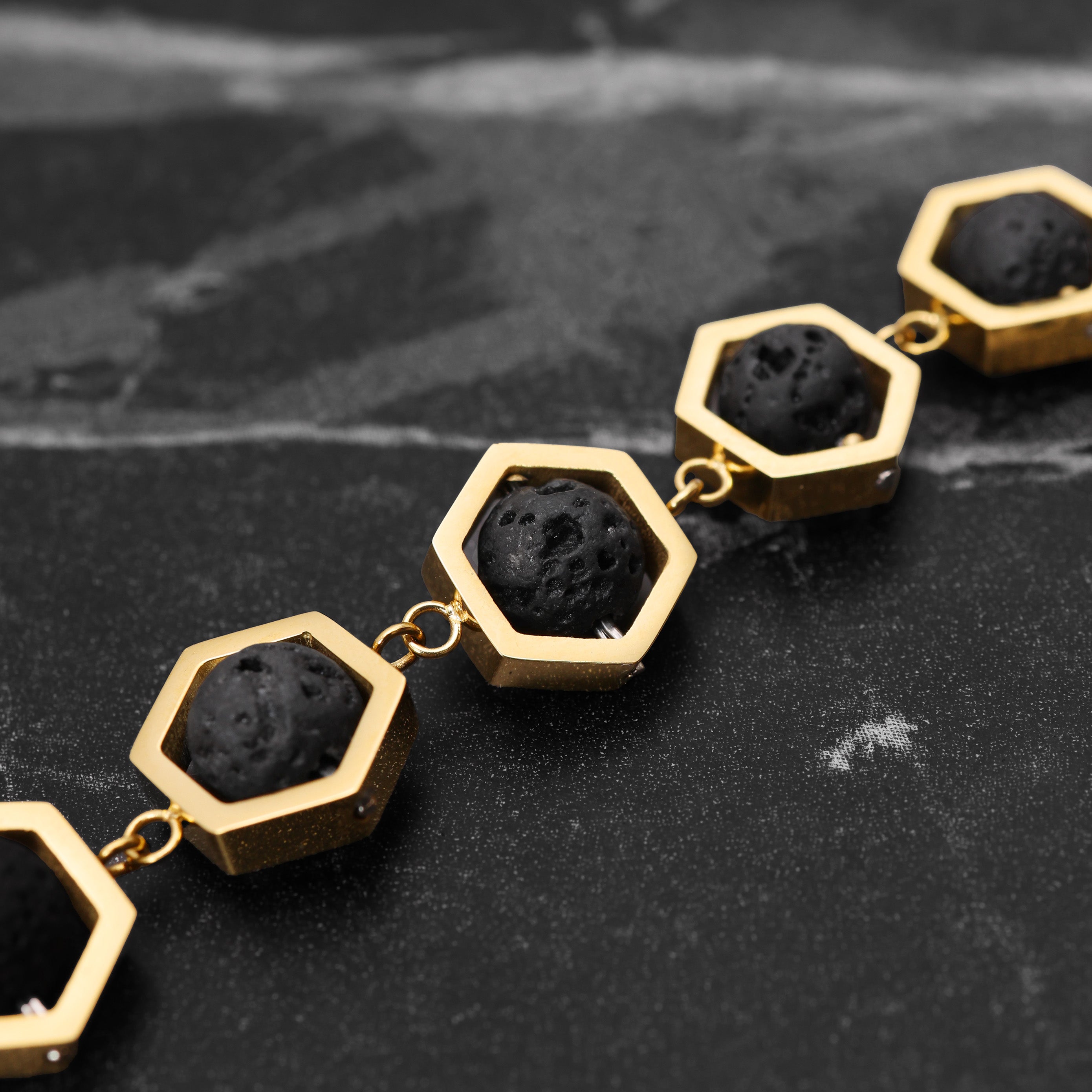 Hex Lava Bracelet
