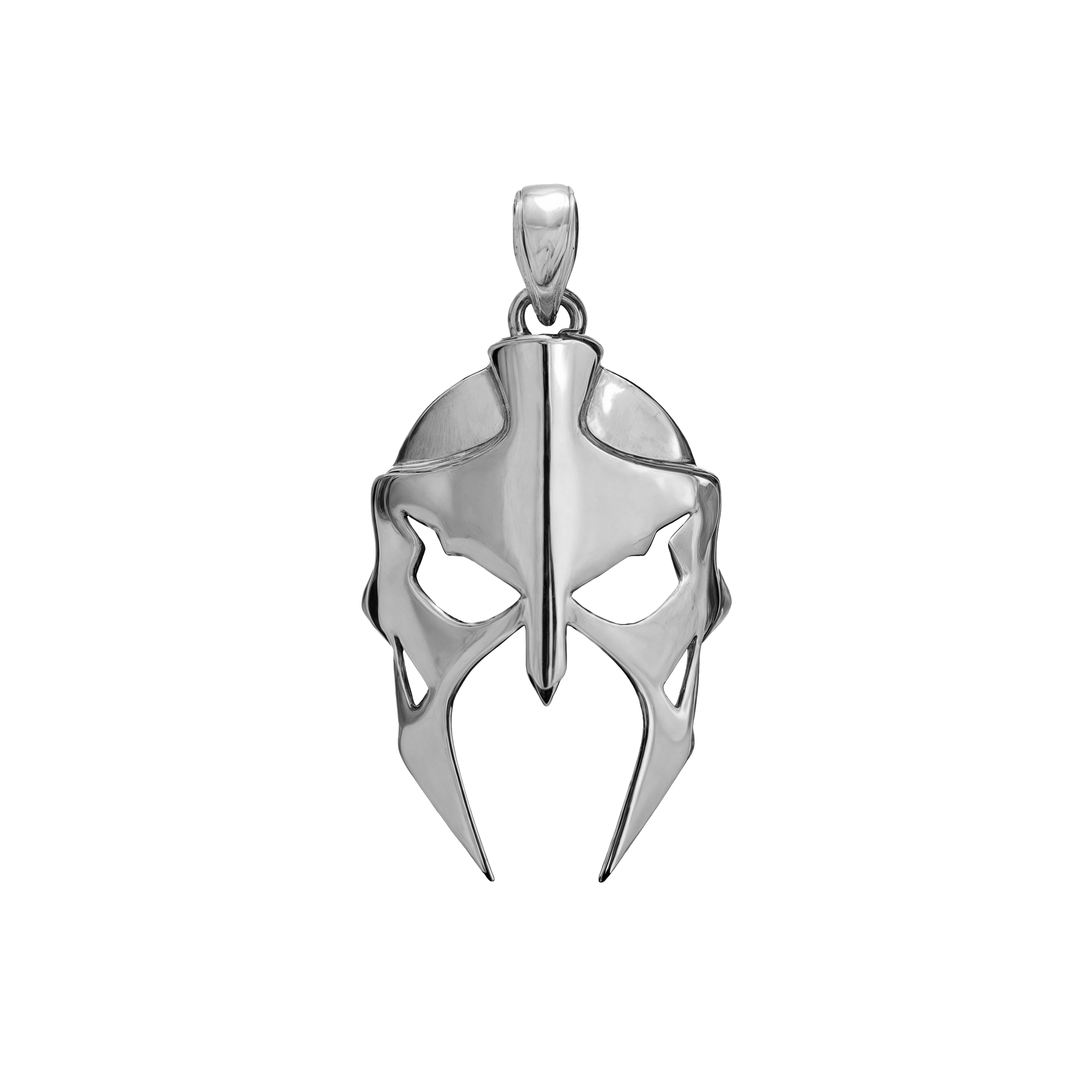 GLADIATOR PENDANT - WHITE GOLD (28𝘮𝘮)