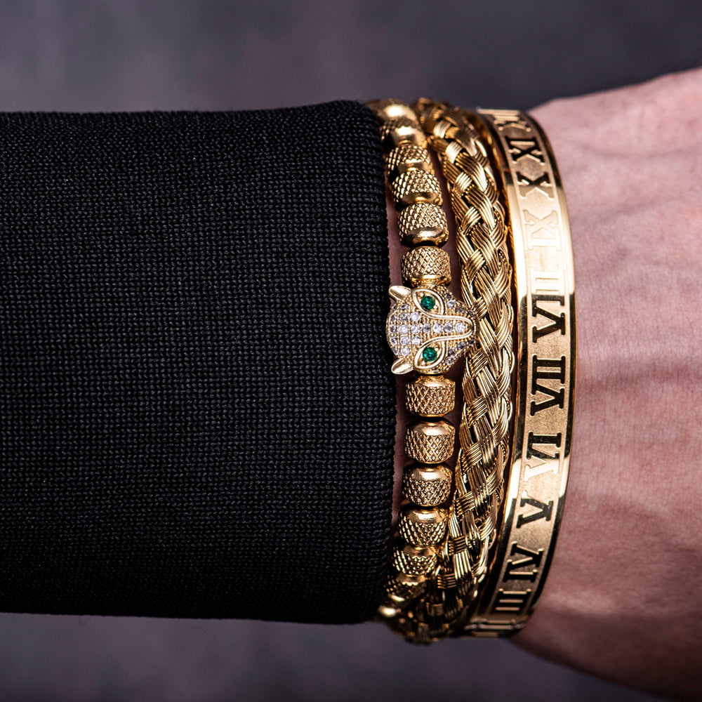 TRIO LEOPARD - GOLD - JULIVNO