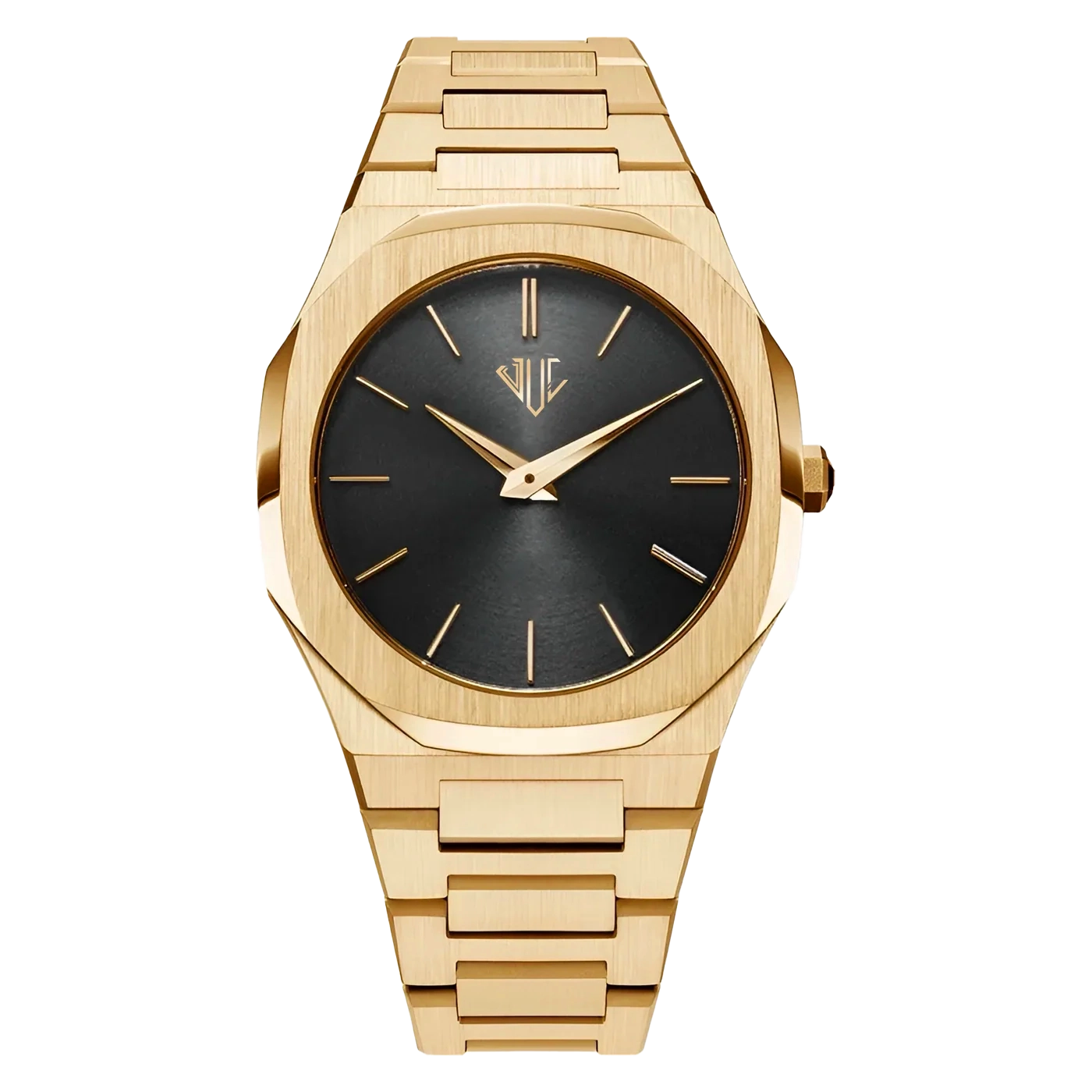 Julivno Classic Watch 40mm 18K gold plated for men design inspired by AD audermars piguet
