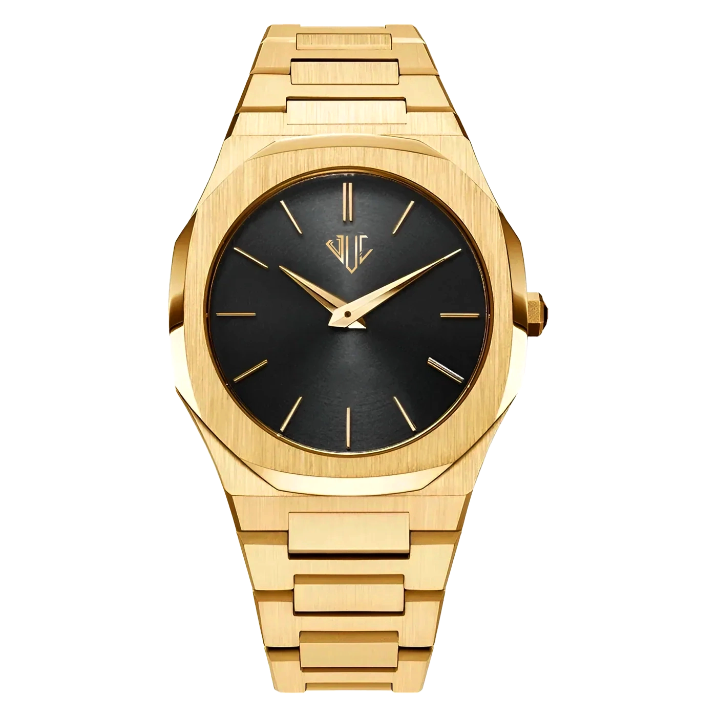 Julivno Classic Watch 40mm 18K gold plated for men design inspired by audermars piguet