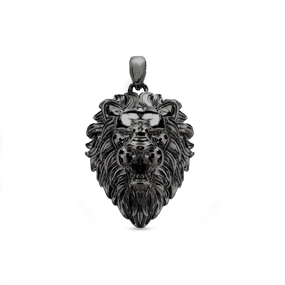 LION PENDANT - BLACK