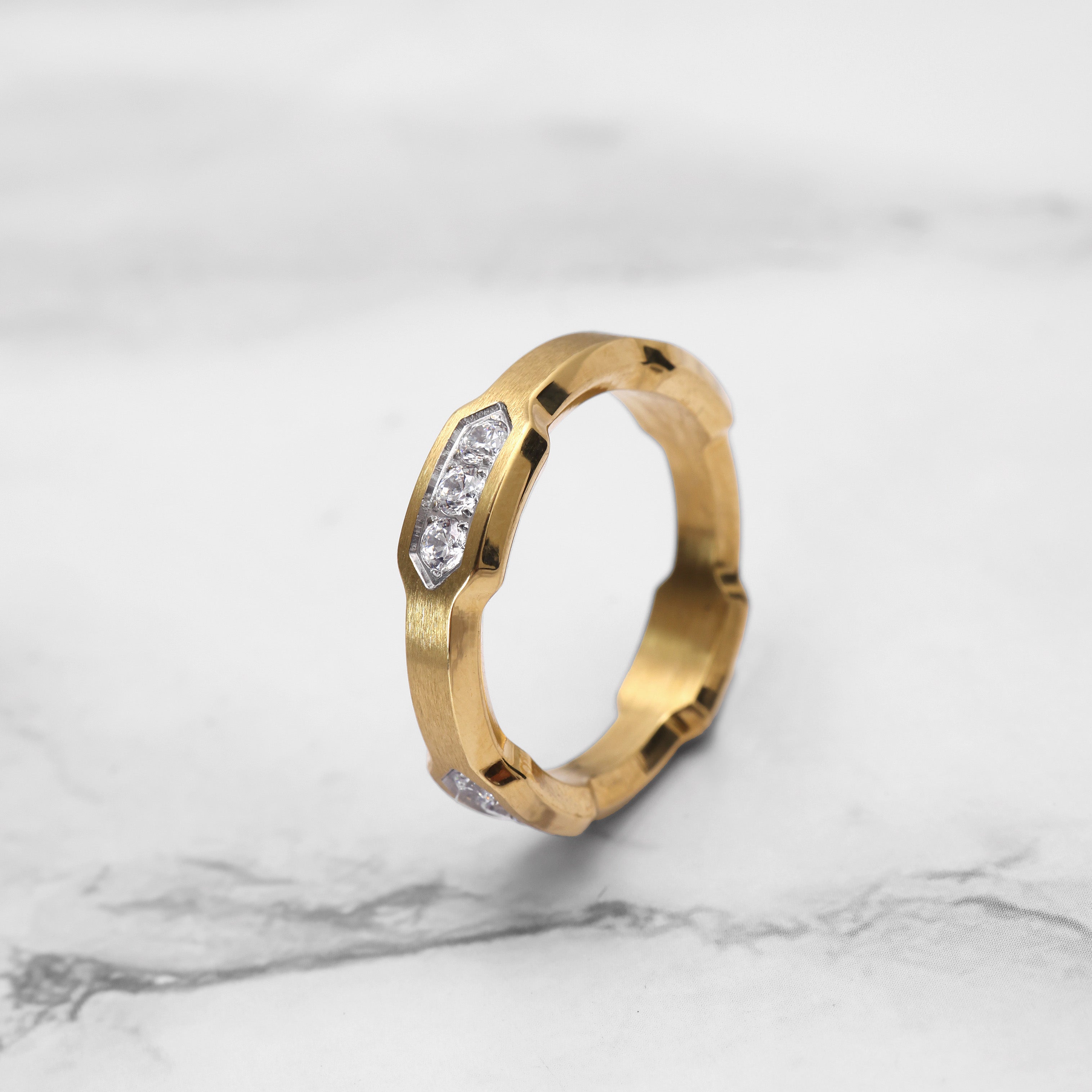 Diamond Hex Ring