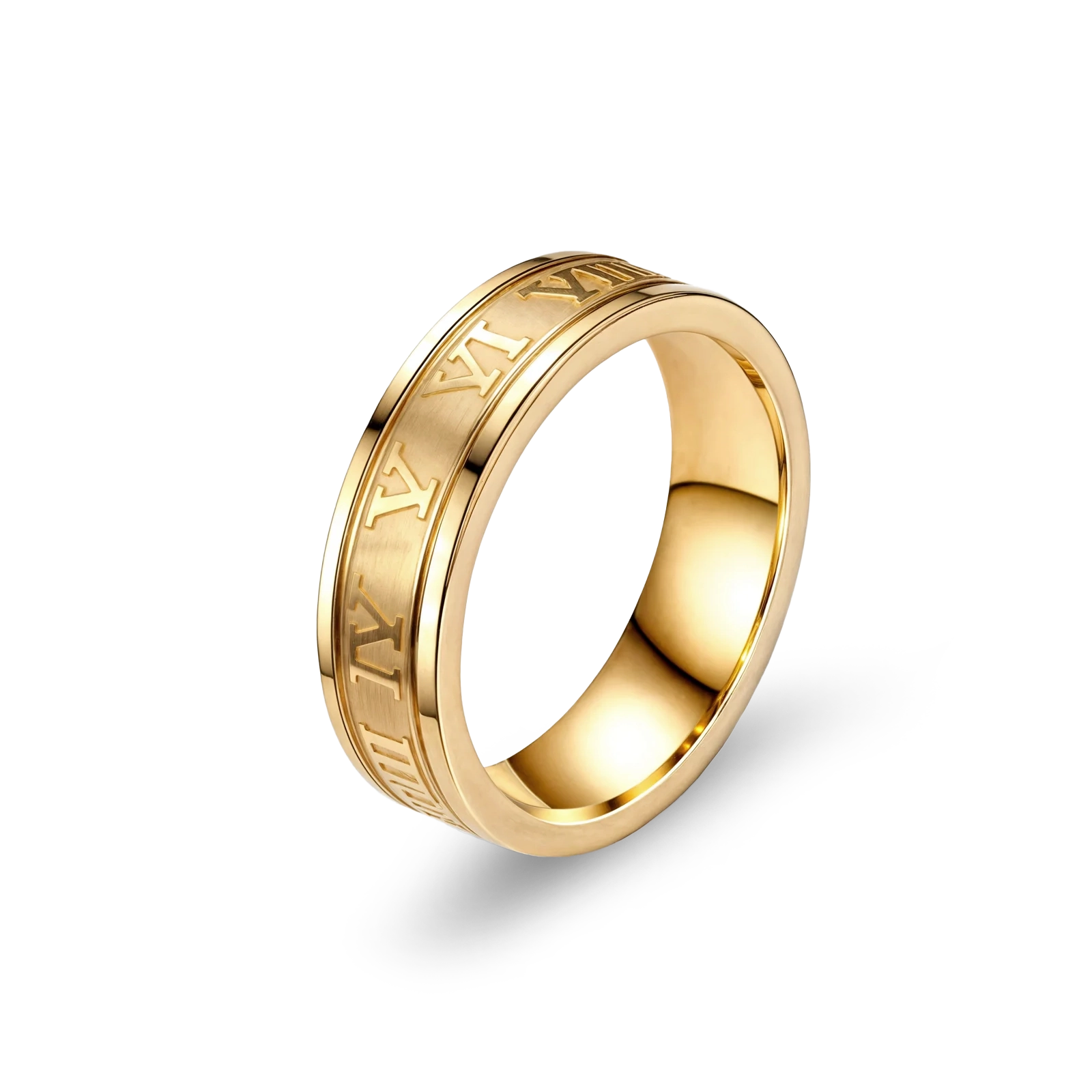 ROMAN RING - GOLD (7𝘮𝘮)