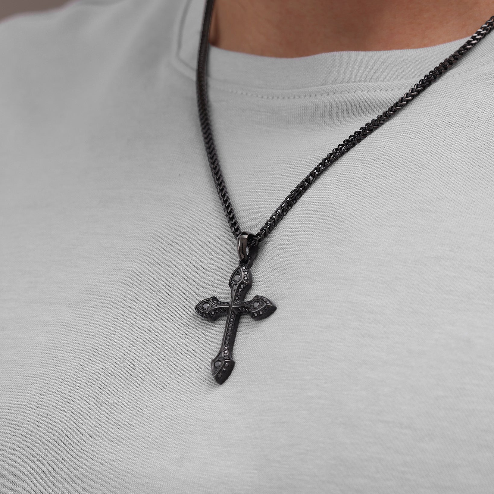 Diamond Cross Pendant
