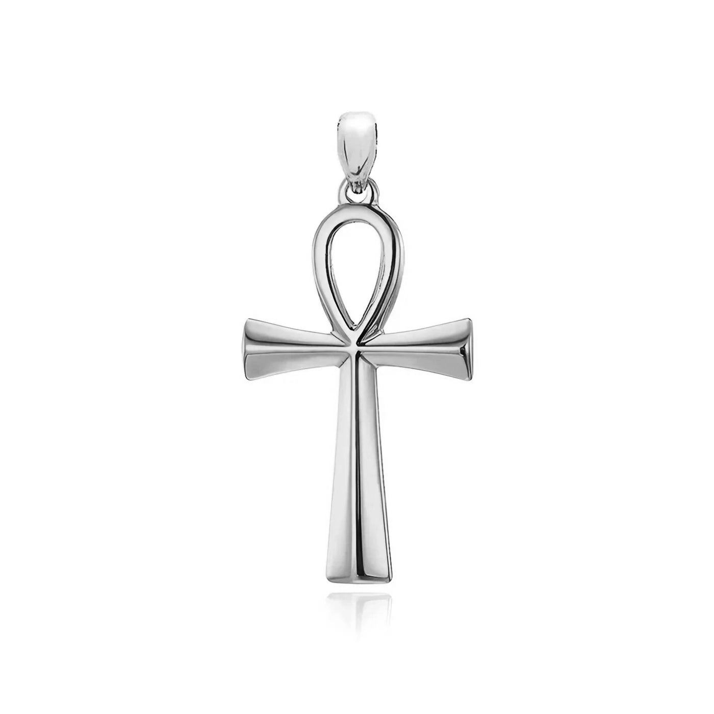 ANKH PENDANT - WHITE GOLD