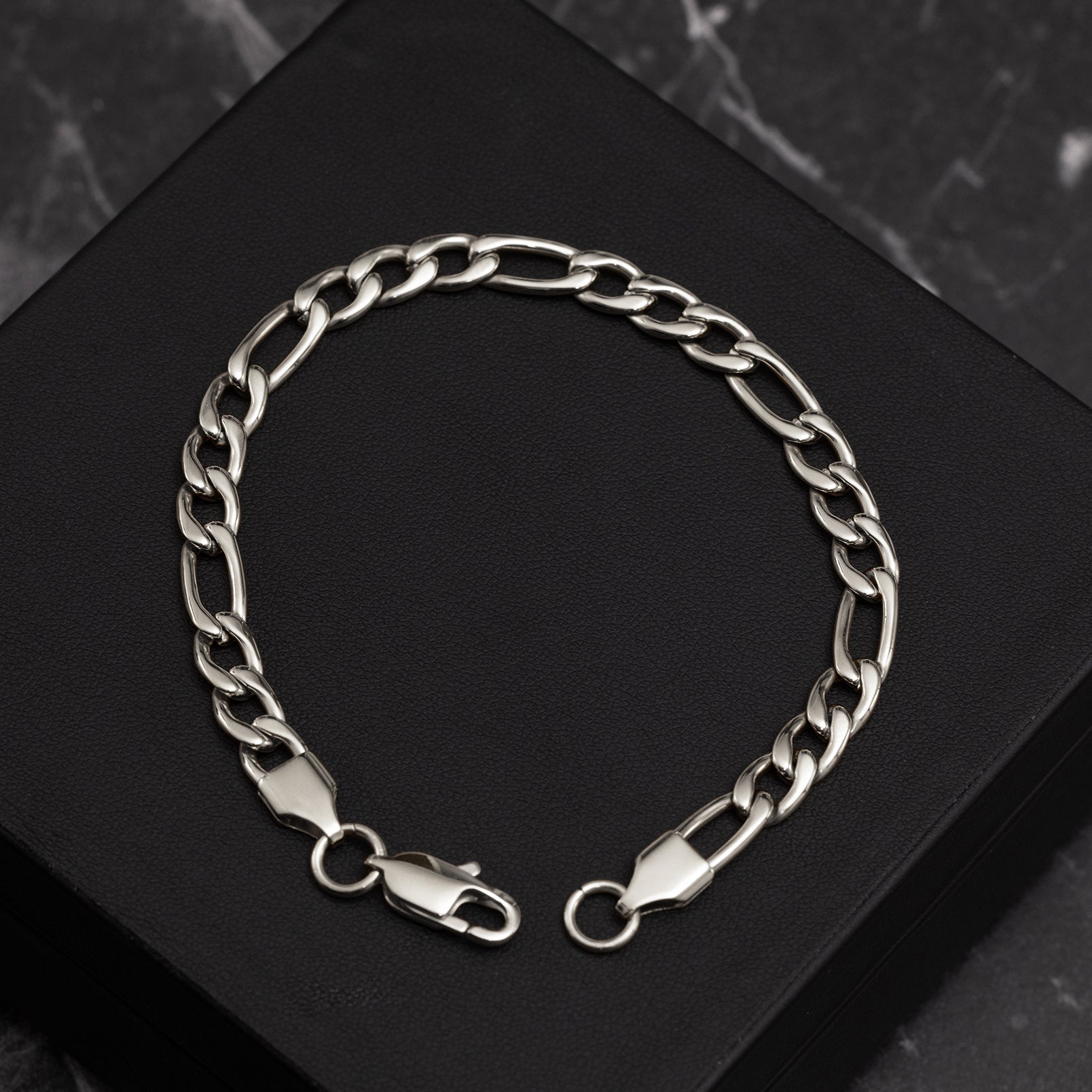 FIGARO BRACELET - WHITE GOLD (6๐ฎ๐ฎ)