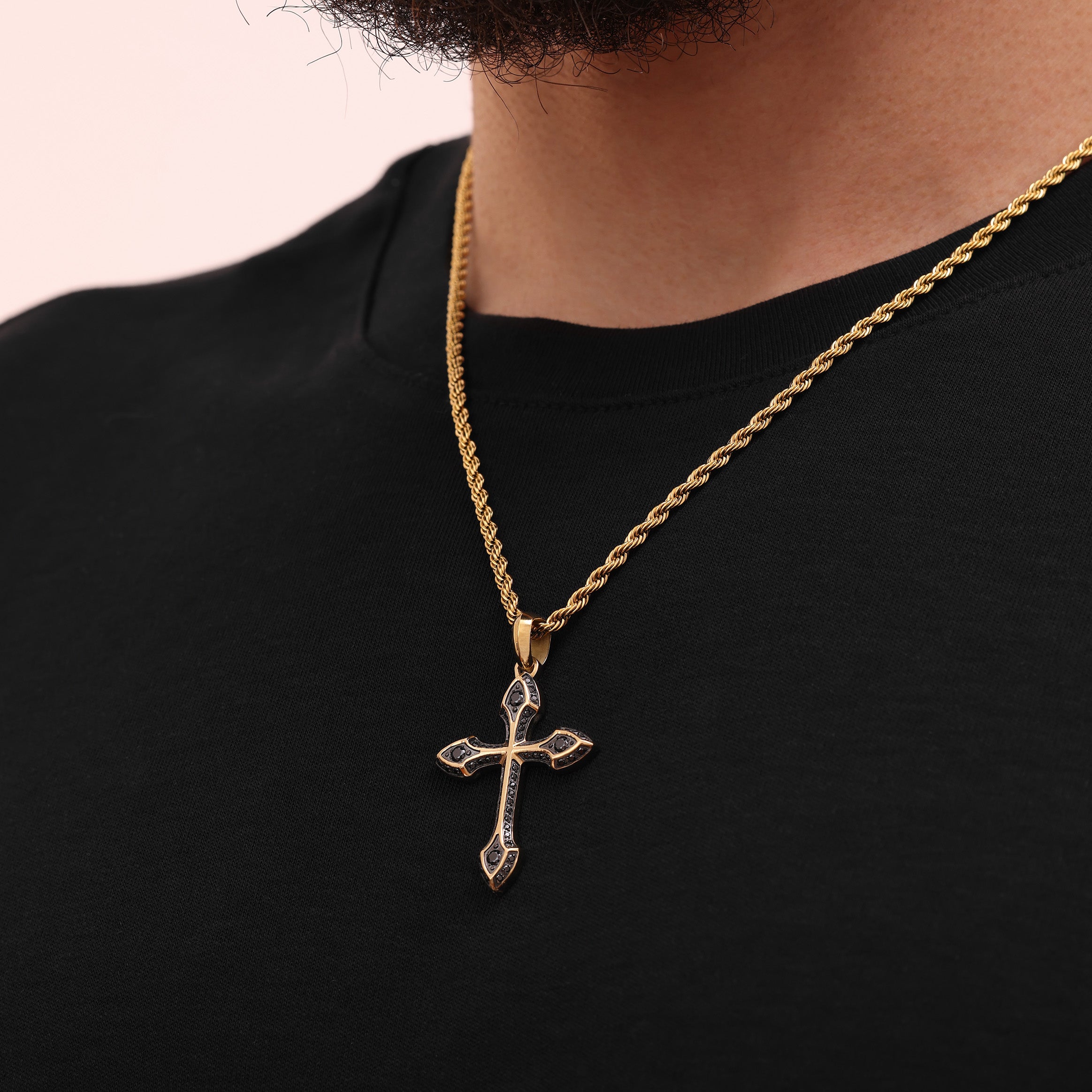 Diamond Cross Pendant