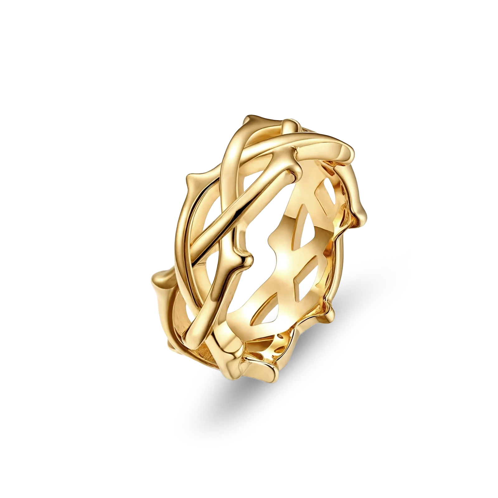 THORNS RING - GOLD (7𝘮𝘮)