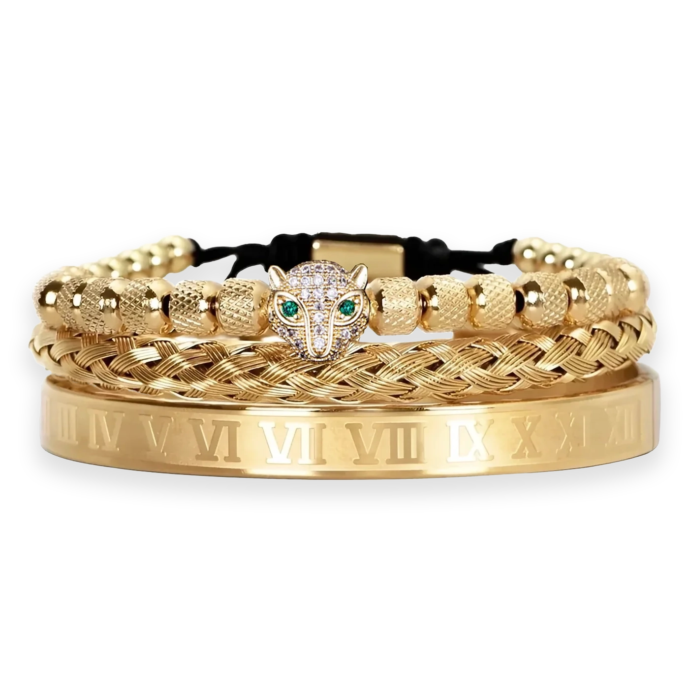 Trio Leopard Bracelets