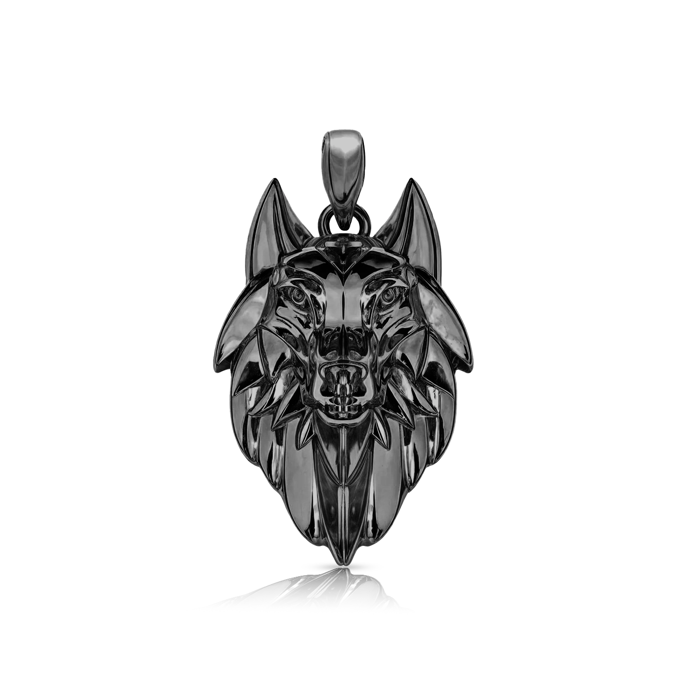 COLGANTE DE LOBO - NEGRO