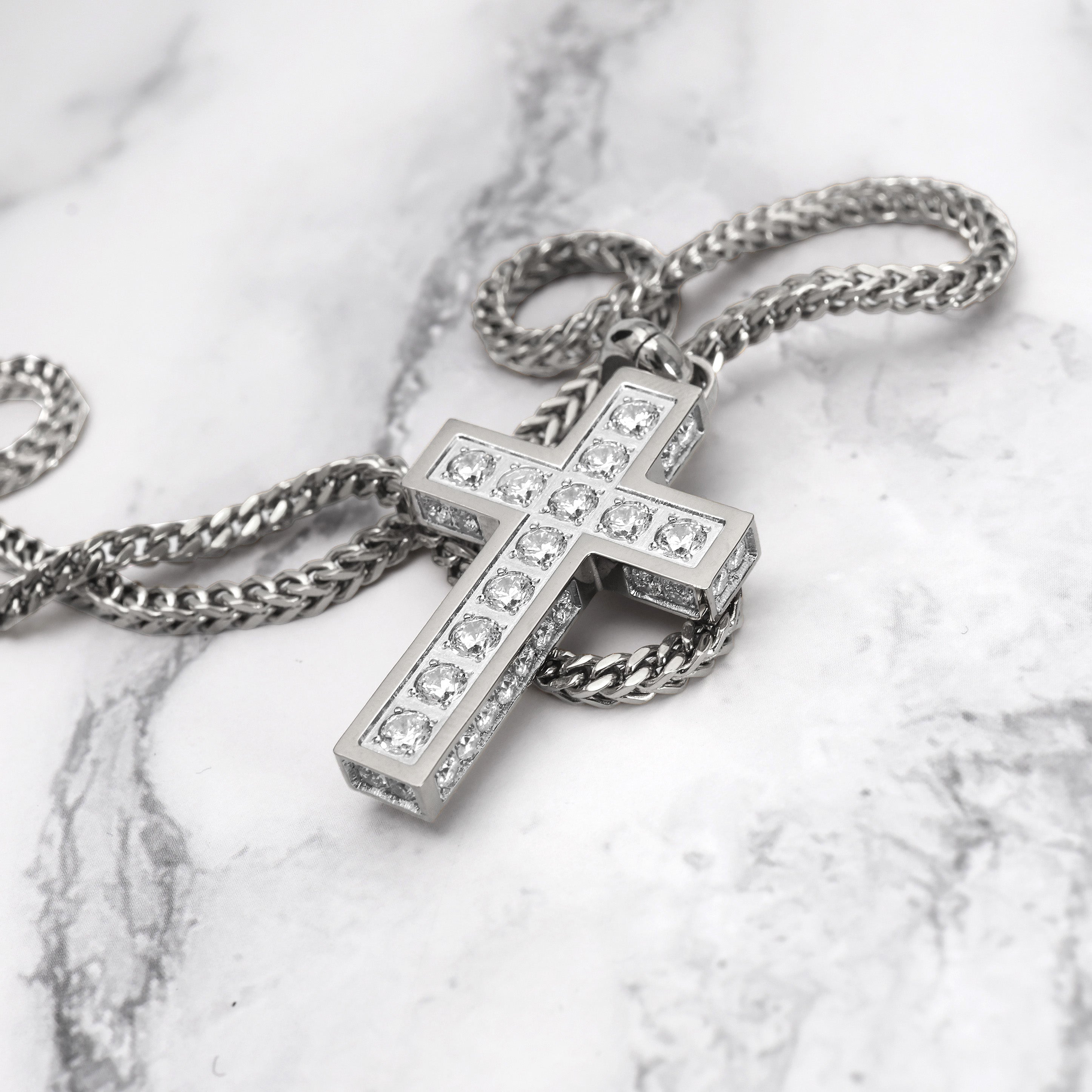 Crystal Cross Pendant