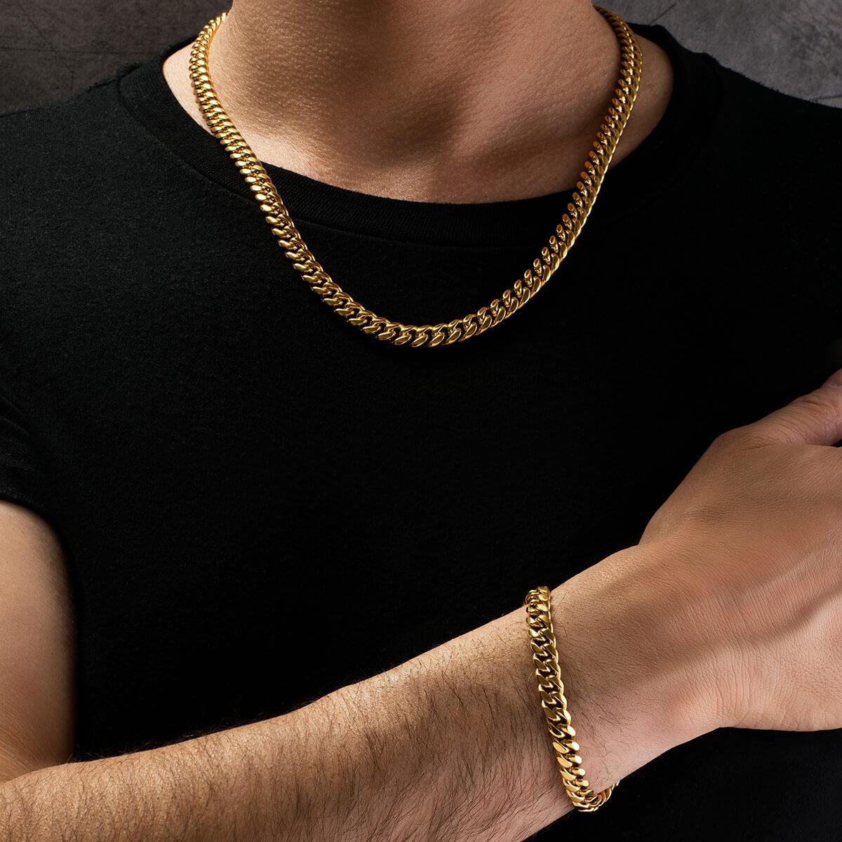 MIAMI CUBAN LINK CHAIN - GOLD (8MM)